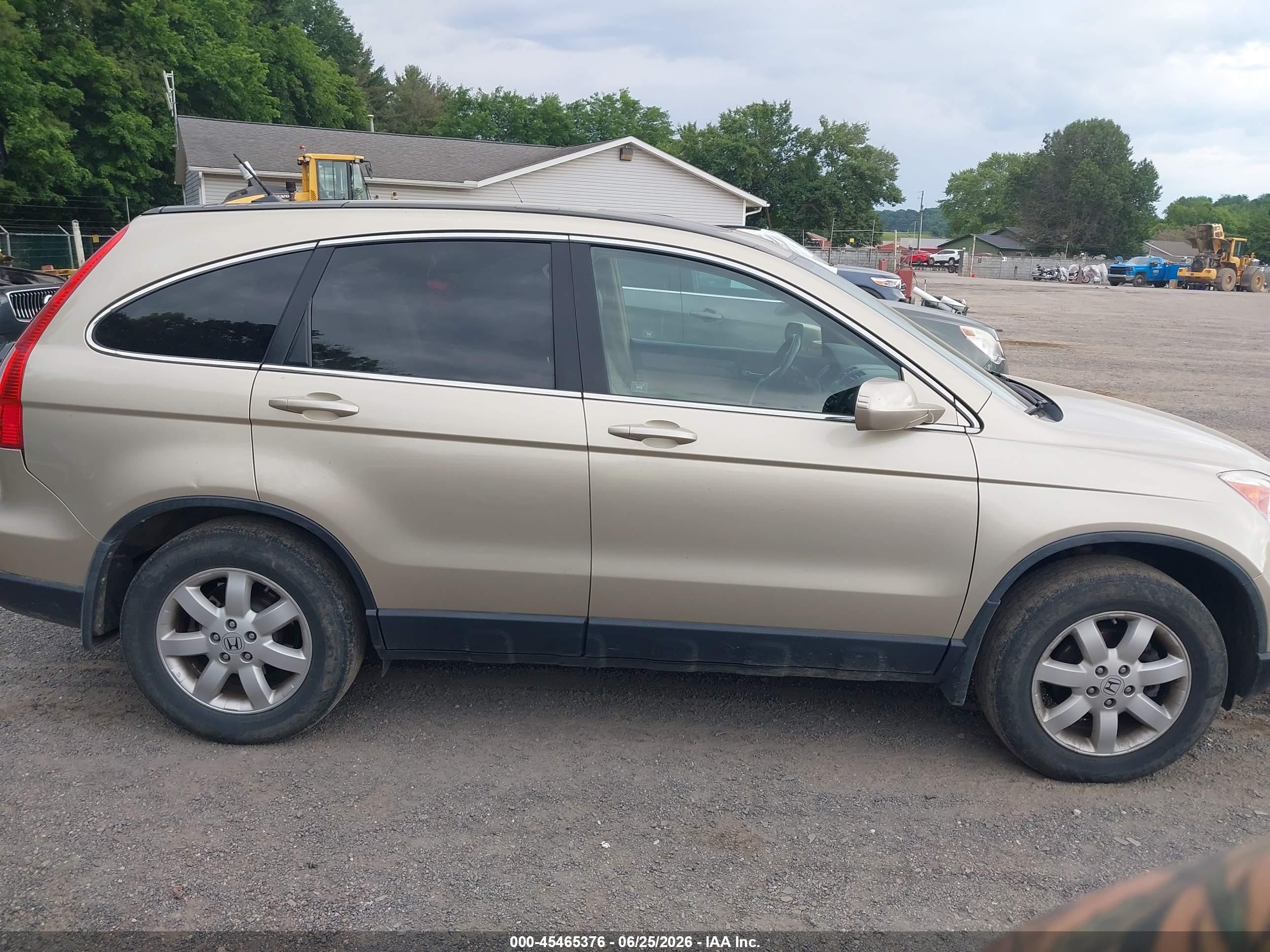 2009 Honda Cr-v Ex-l Champagne vin: 5J6RE48769L036878