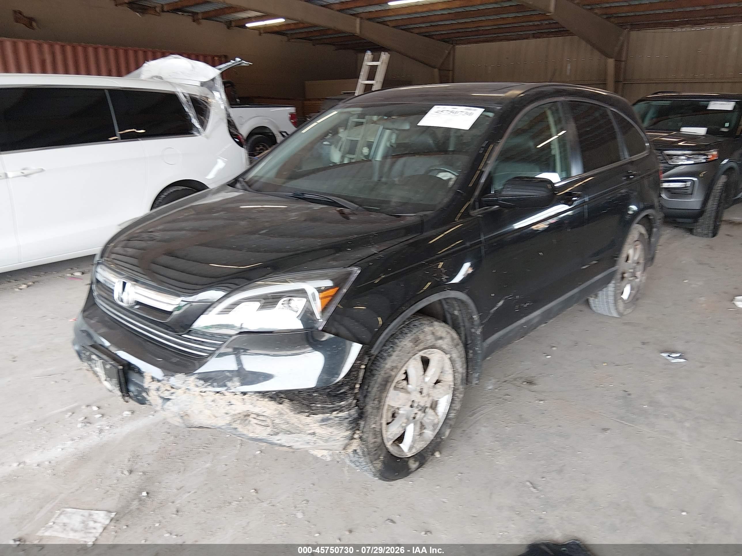 2009 Honda Cr-v Ex-l Black vin: 5J6RE48769L066463