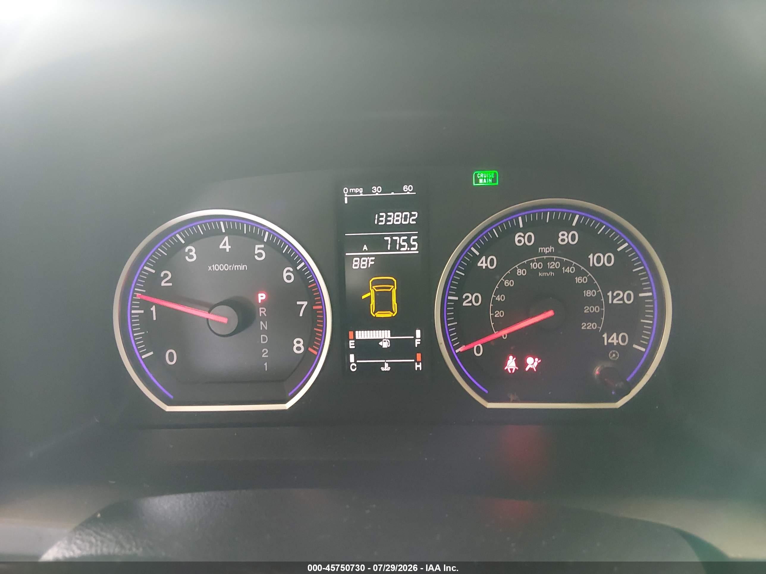 2009 Honda Cr-v Ex-l Black vin: 5J6RE48769L066463