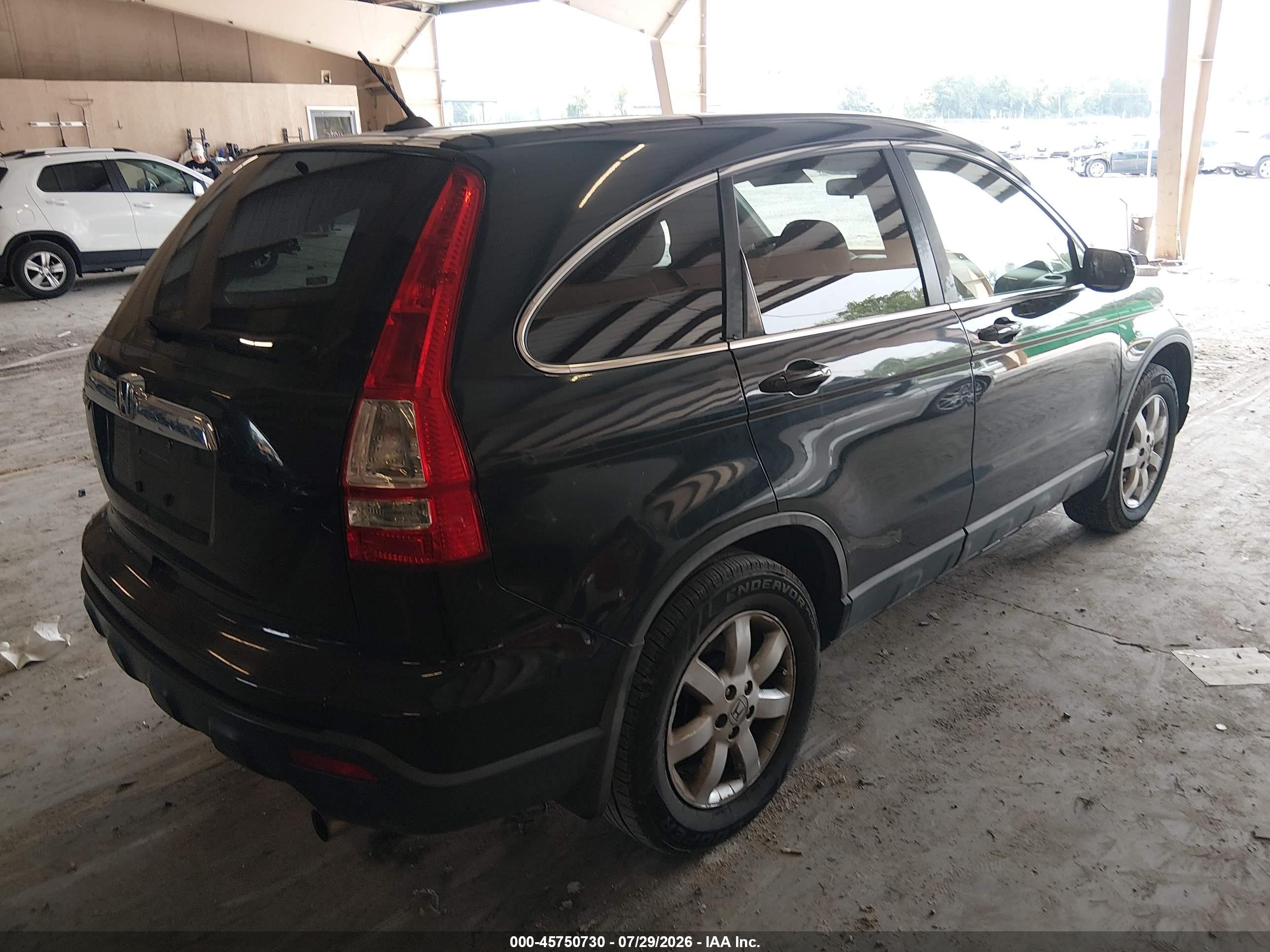 2009 Honda Cr-v Ex-l Black vin: 5J6RE48769L066463