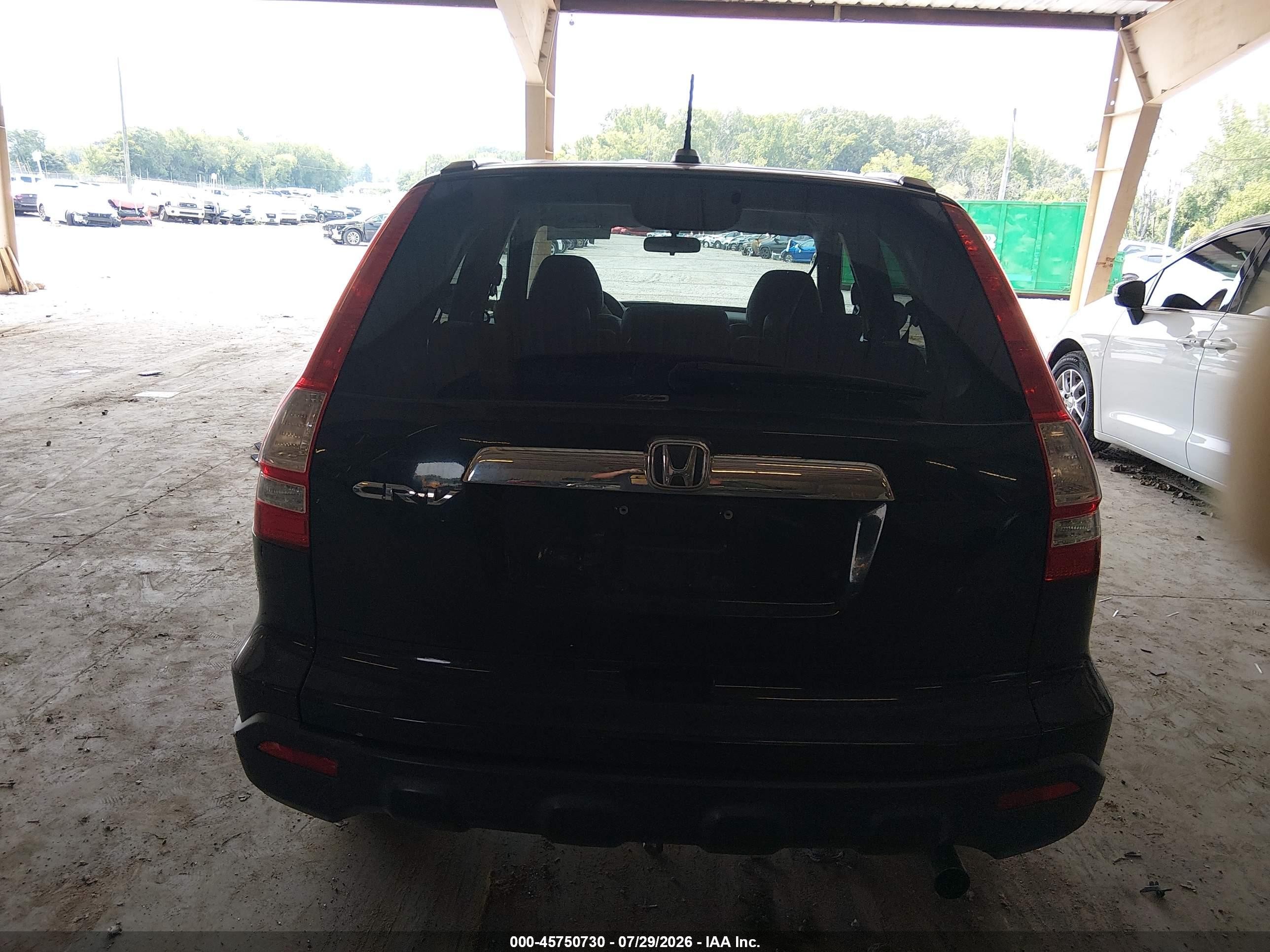 2009 Honda Cr-v Ex-l Black vin: 5J6RE48769L066463