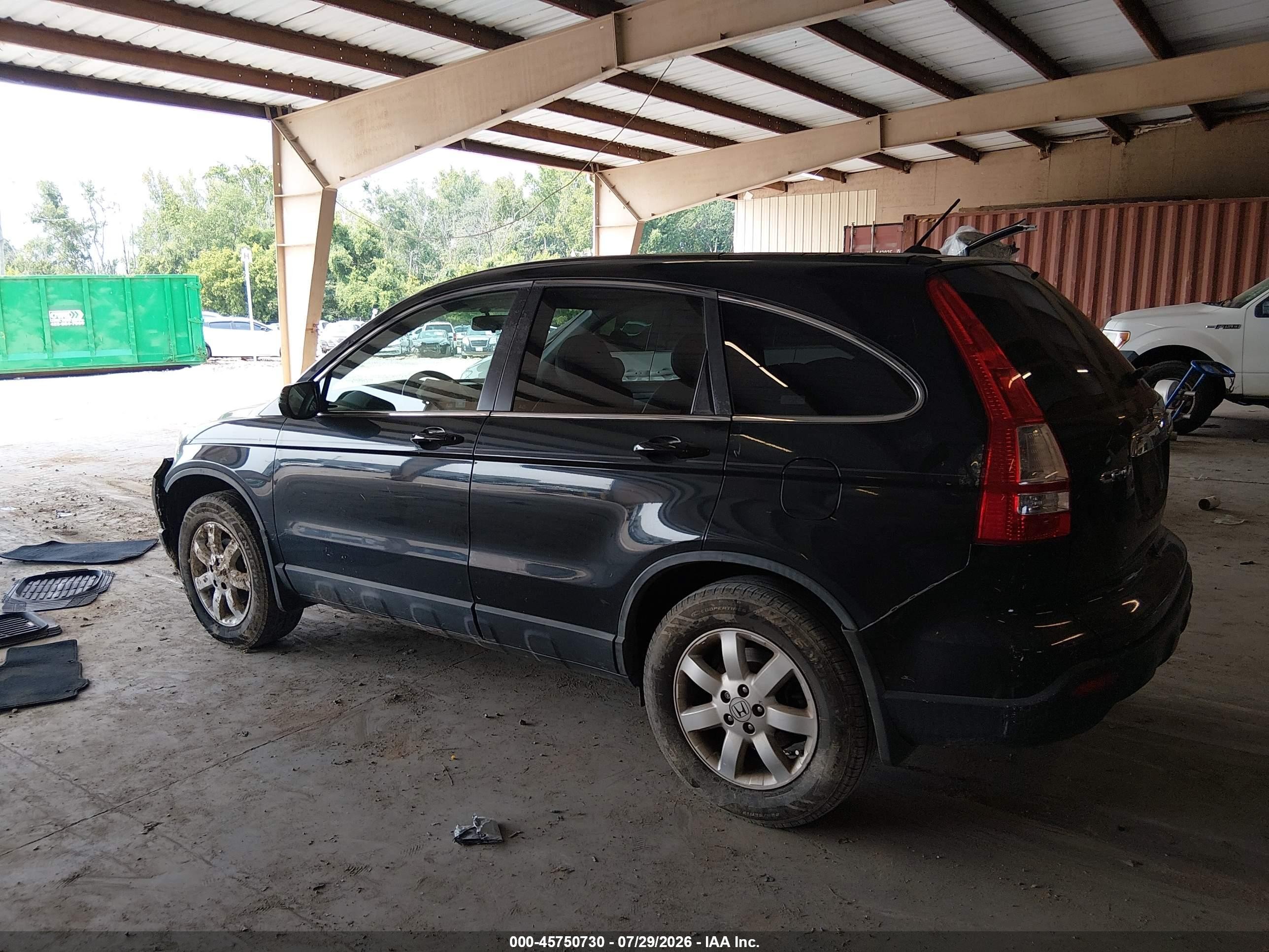 2009 Honda Cr-v Ex-l Black vin: 5J6RE48769L066463