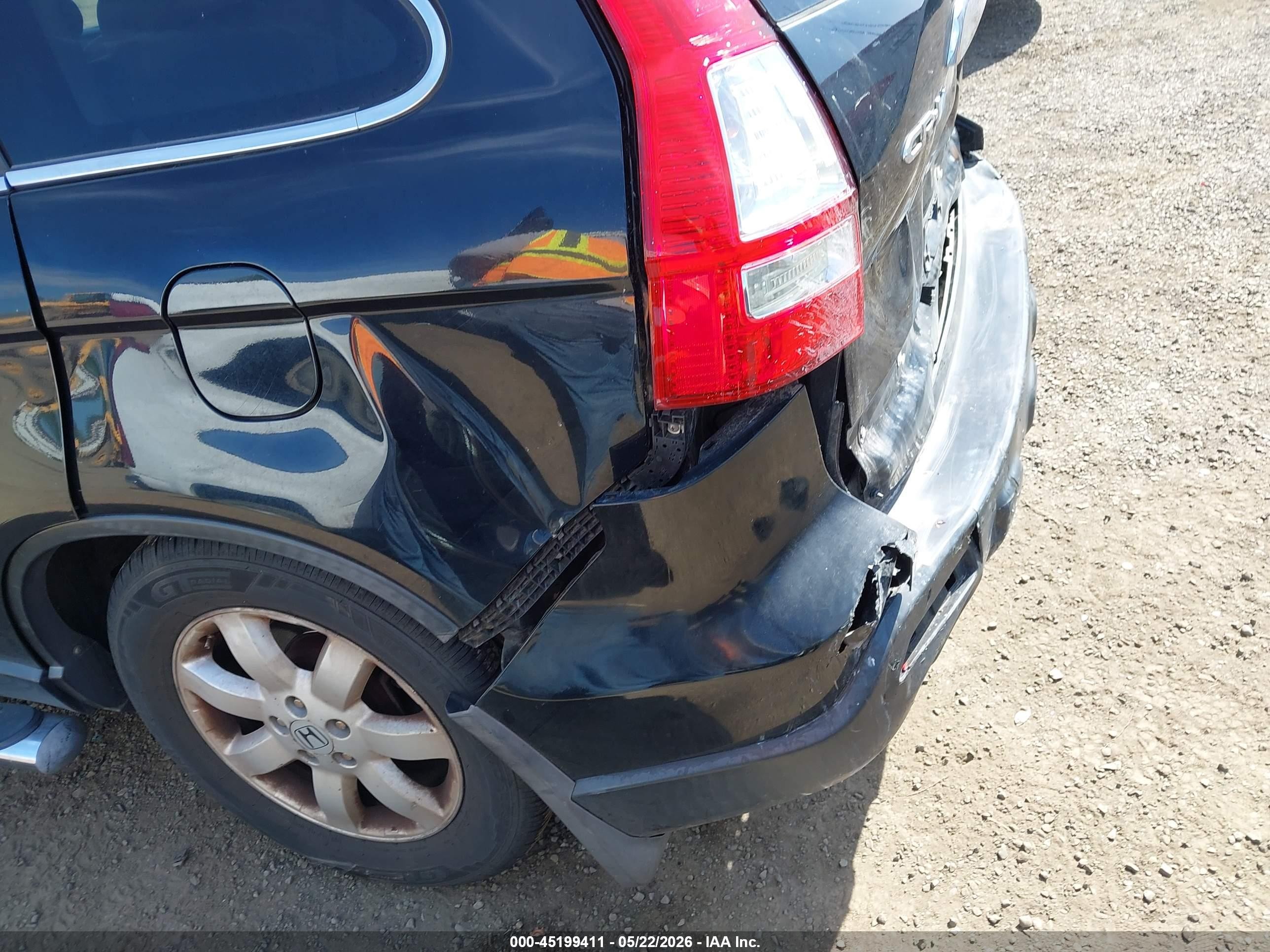 2007 Honda Cr-v Ex-l Черный vin: 5J6RE48777L009024
