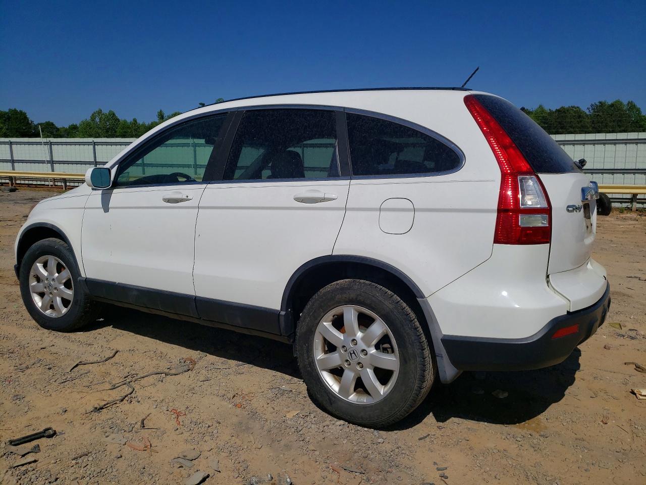 2007 Honda Cr-v Exl White vin: 5J6RE48777L010948