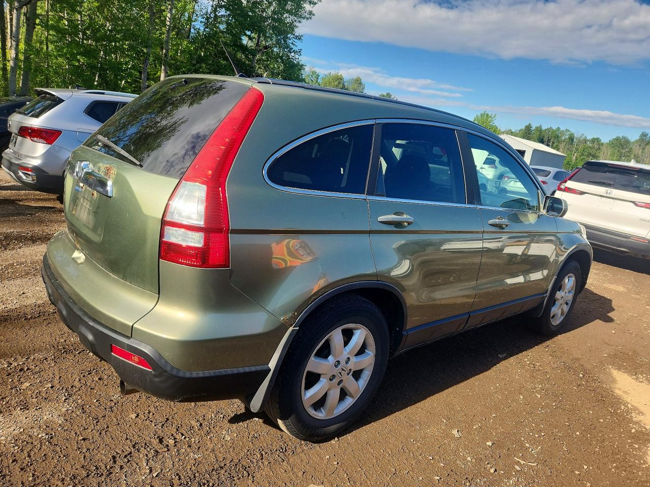 2007 Honda Cr-v Exl Green vin: 5J6RE48777L818457