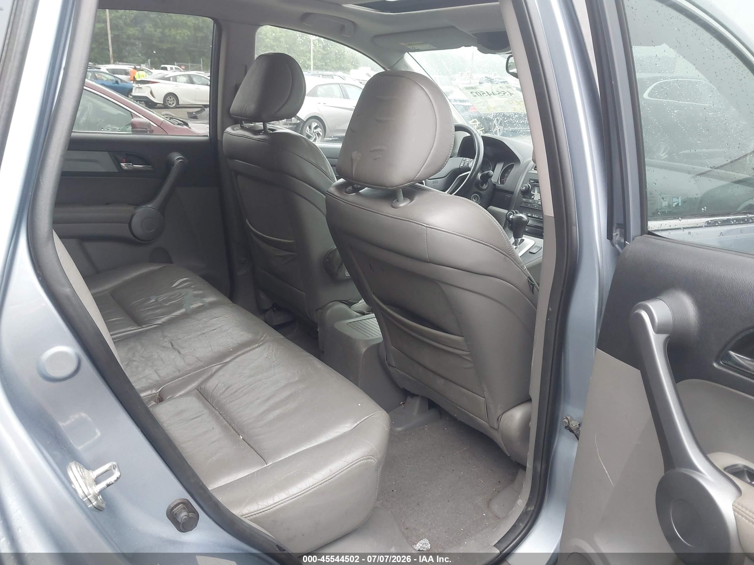 2008 Honda Cr-v Ex-l Blue vin: 5J6RE48778L003144