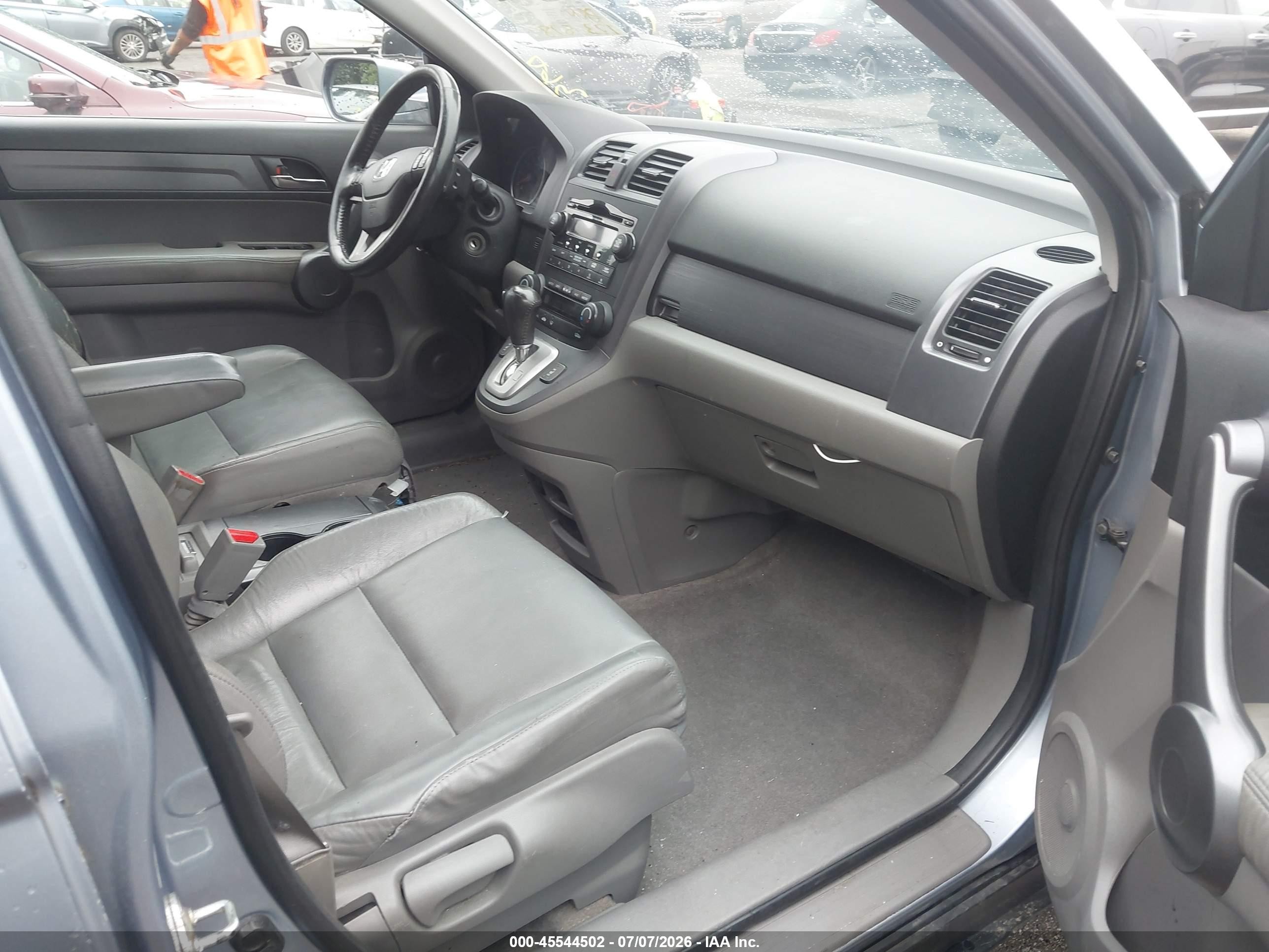 2008 Honda Cr-v Ex-l Blue vin: 5J6RE48778L003144