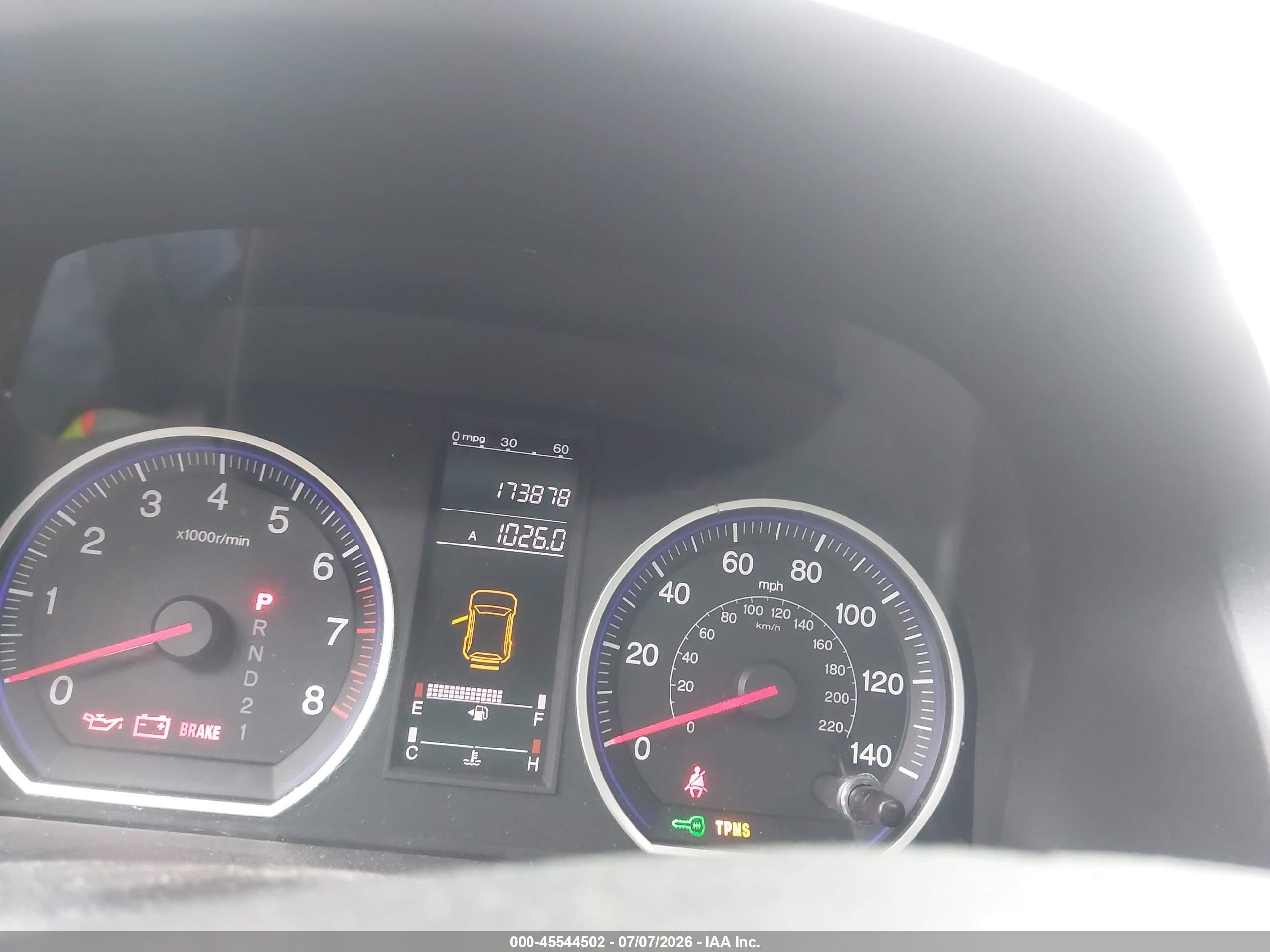 2008 Honda Cr-v Ex-l Blue vin: 5J6RE48778L003144