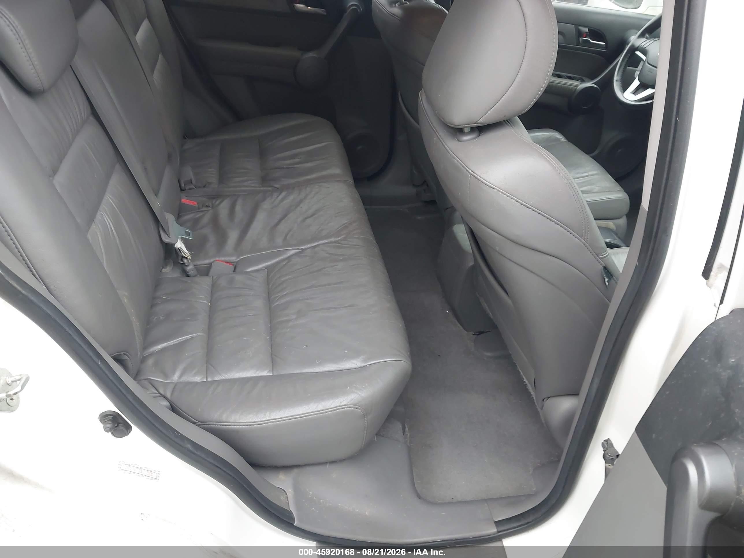 2008 Honda Cr-v Ex-l White vin: 5J6RE48778L019635