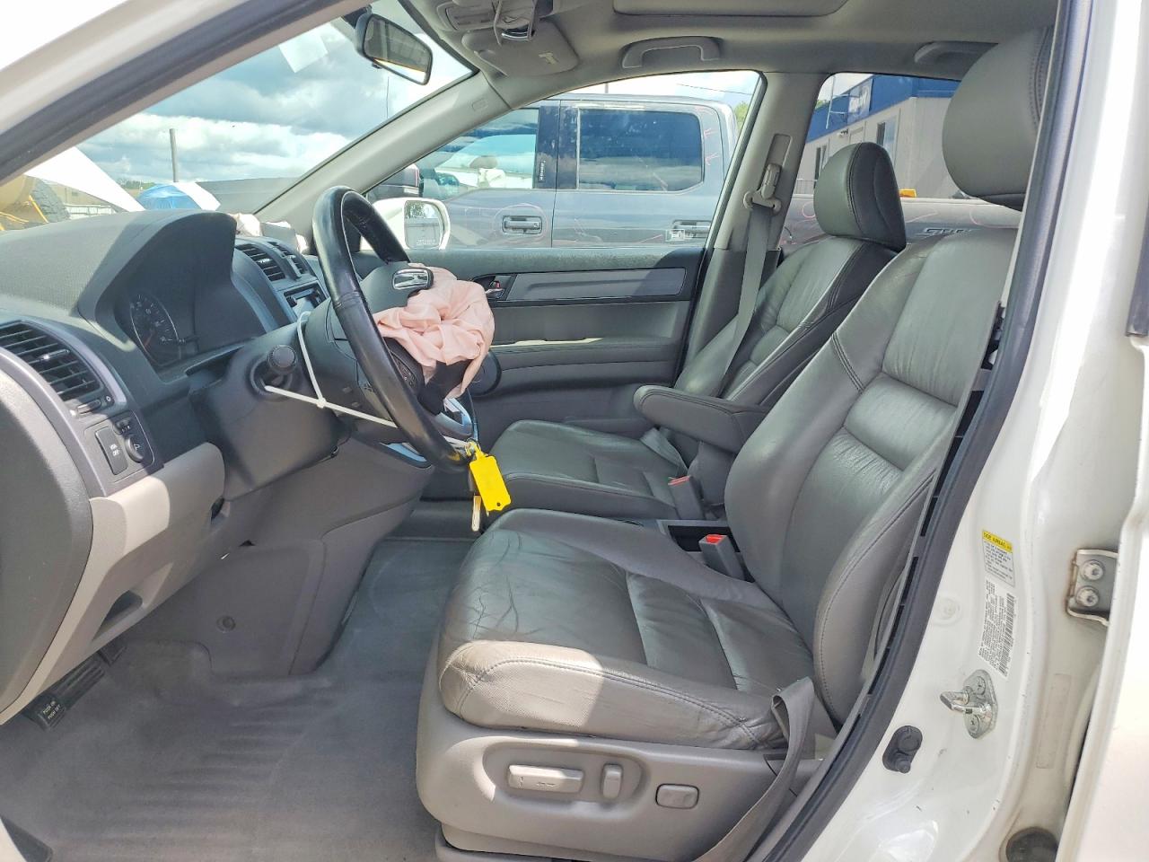 2008 Honda Cr-v Exl White vin: 5J6RE48778L019649