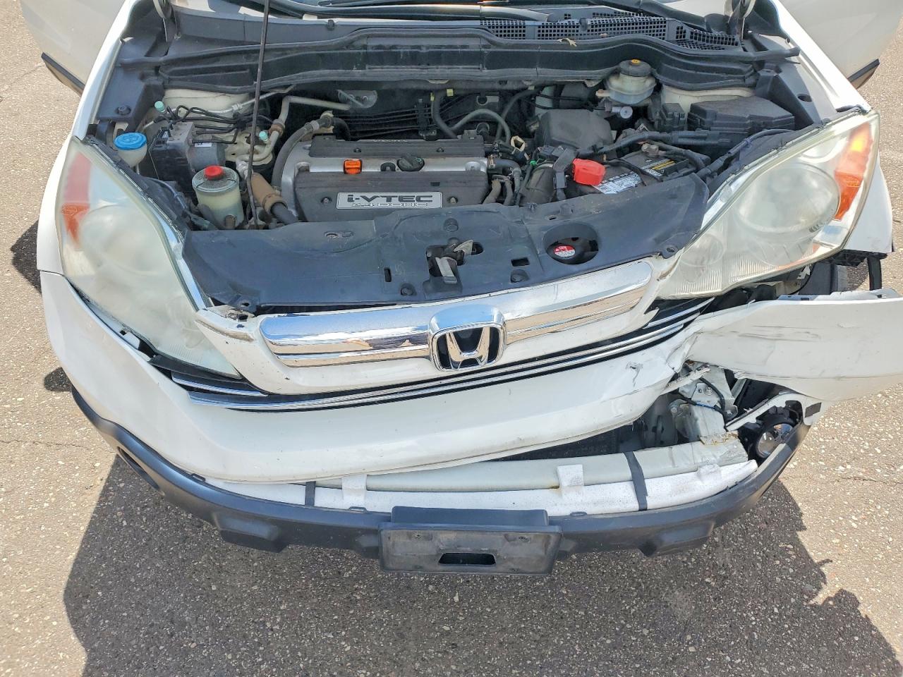 2008 Honda Cr-v Exl White vin: 5J6RE48778L019649