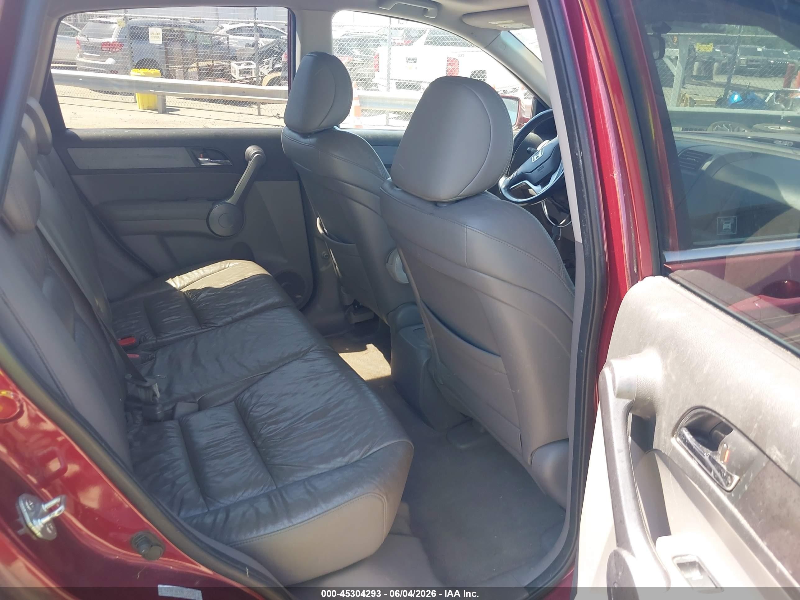 2008 Honda Cr-v Ex-l Burgundy vin: 5J6RE48778L022101