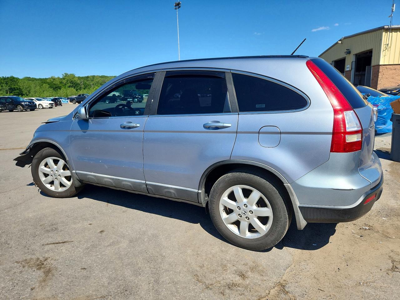 2008 Honda Cr-v Exl Silver vin: 5J6RE48778L037407