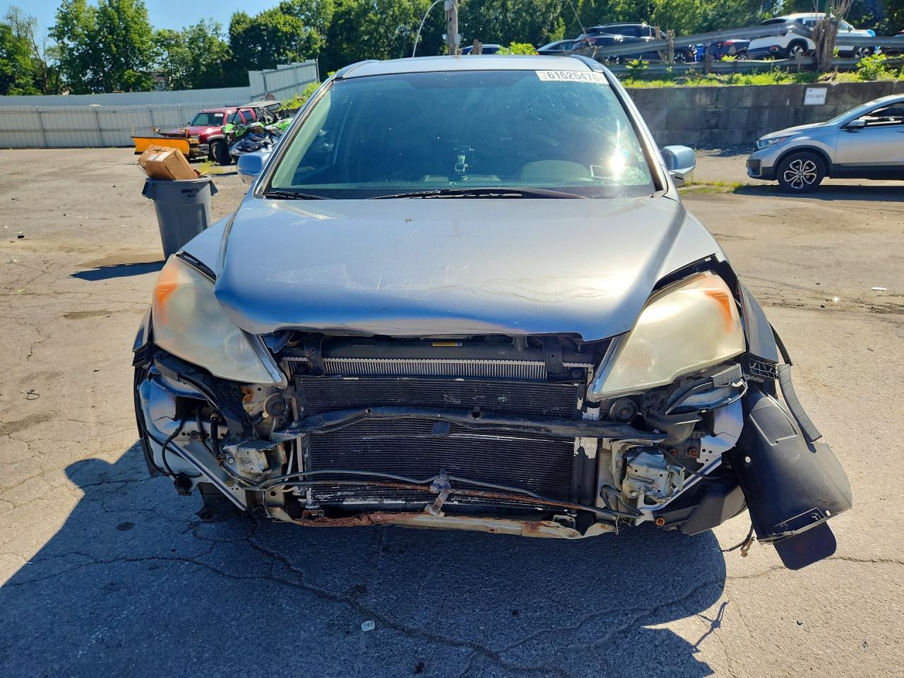 2008 Honda Cr-v Exl Silver vin: 5J6RE48778L037407