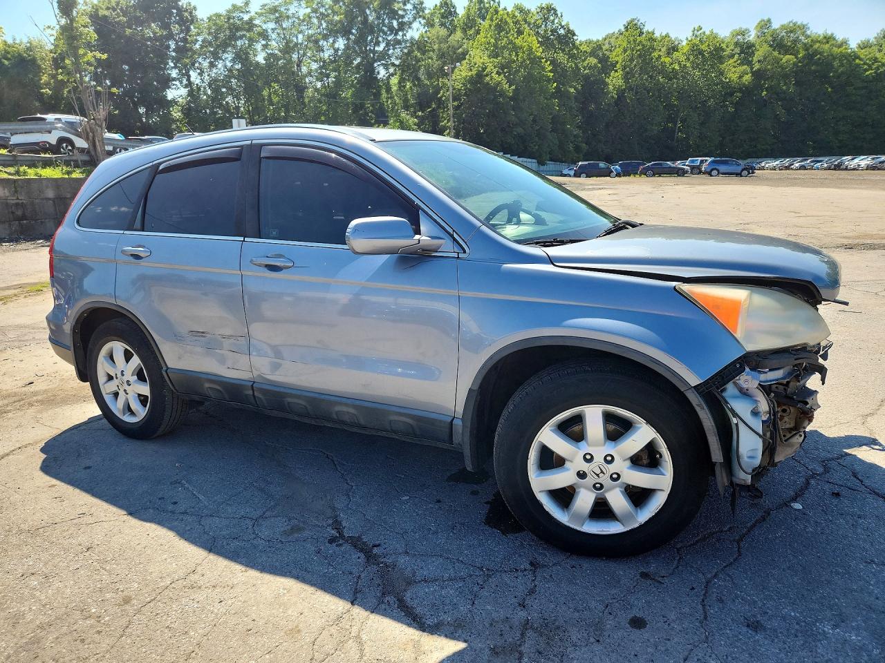 2008 Honda Cr-v Exl Silver vin: 5J6RE48778L037407