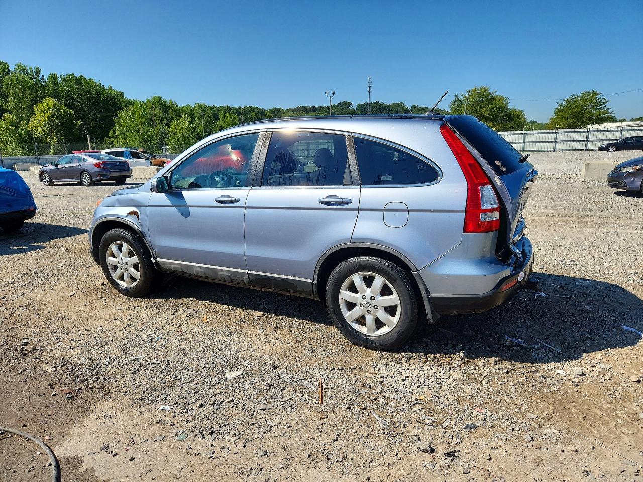 2008 Honda Cr-v Exl Blue vin: 5J6RE48778L048584