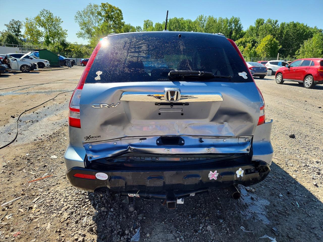 2008 Honda Cr-v Exl Blue vin: 5J6RE48778L048584