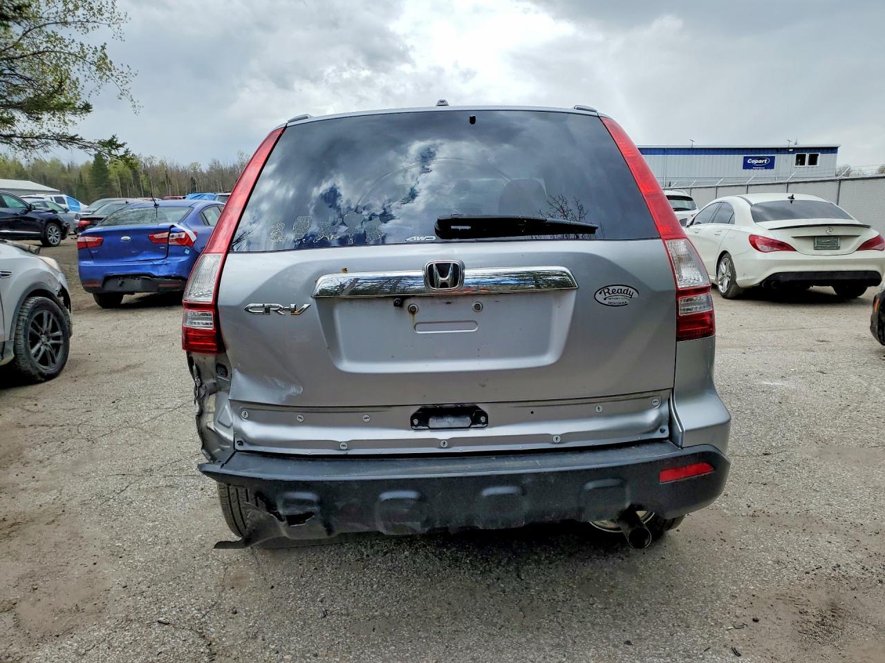 2008 Honda Cr-v Exl Silver vin: 5J6RE48778L814829