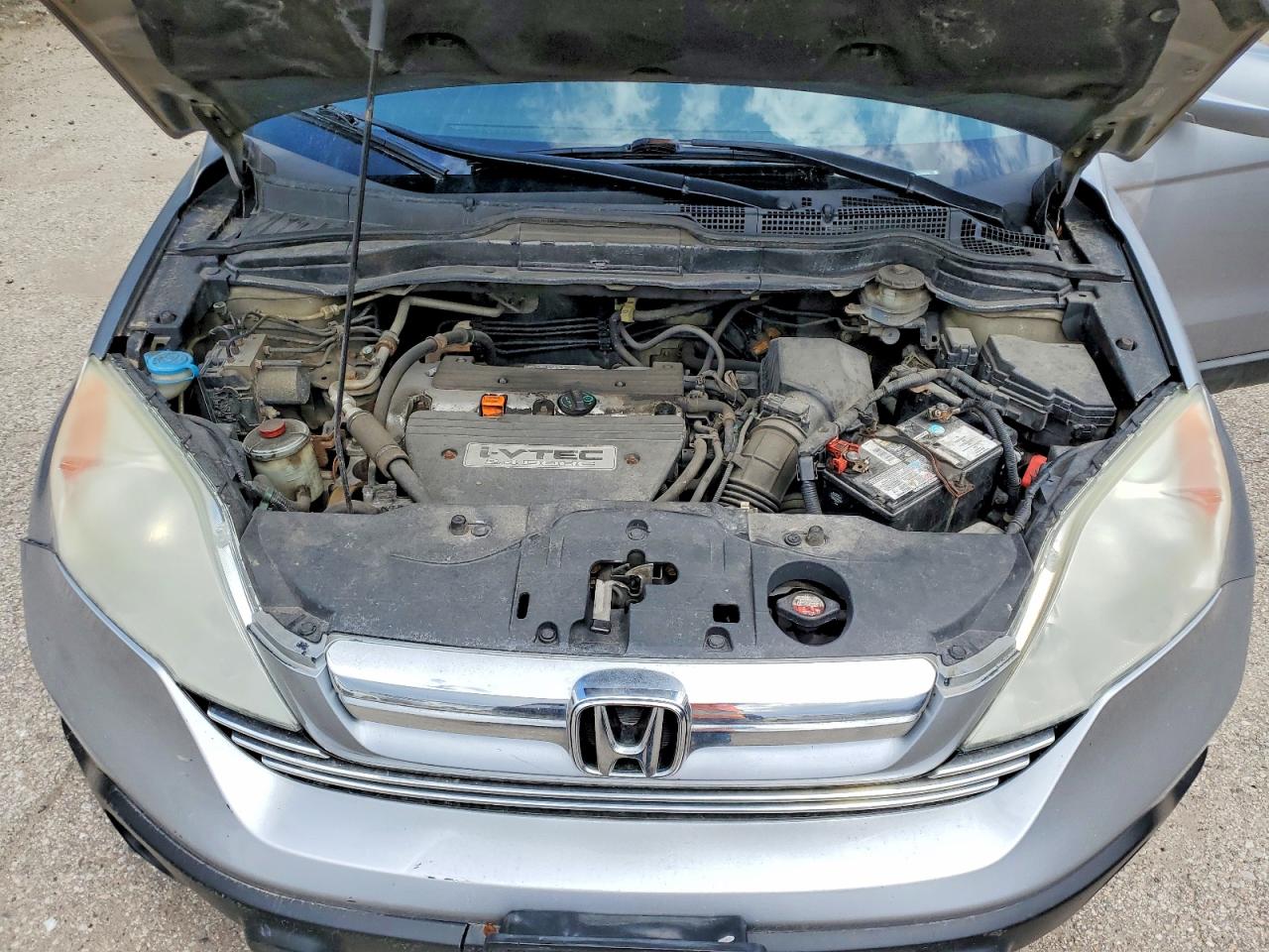 2008 Honda Cr-v Exl Silver vin: 5J6RE48778L814829