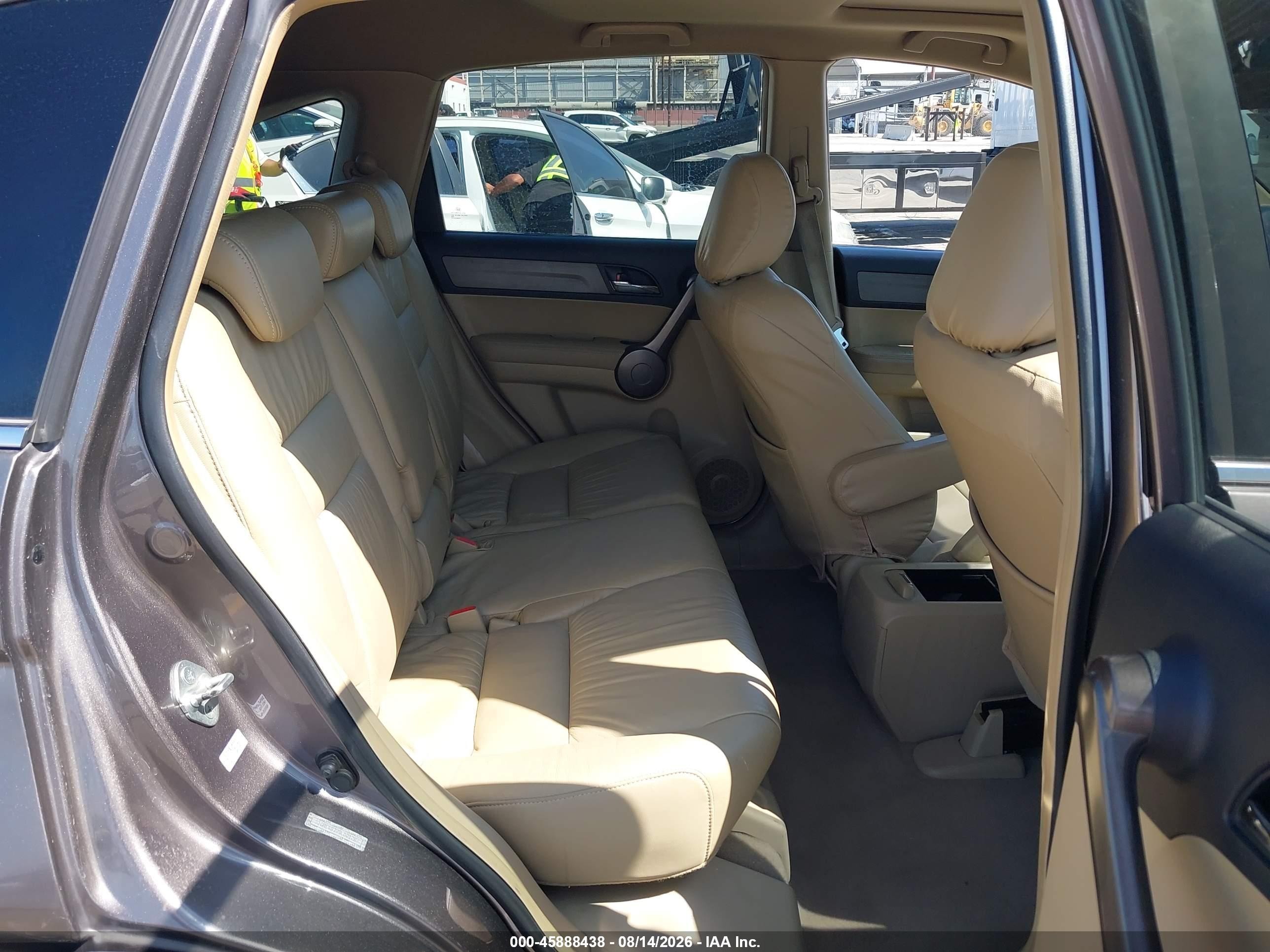 2009 Honda Cr-v Ex-l Champagne vin: 5J6RE48779L021287