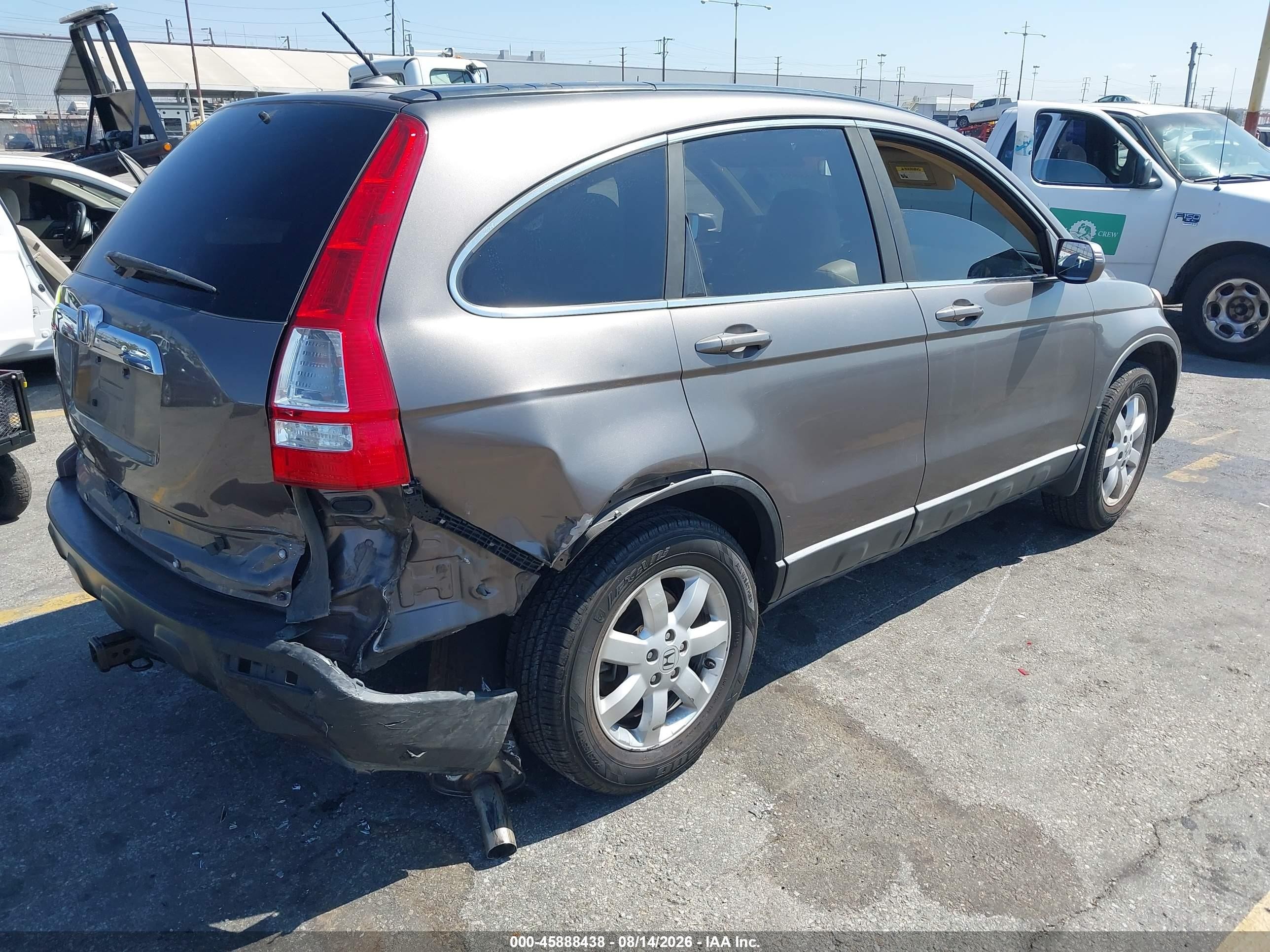 2009 Honda Cr-v Ex-l Champagne vin: 5J6RE48779L021287