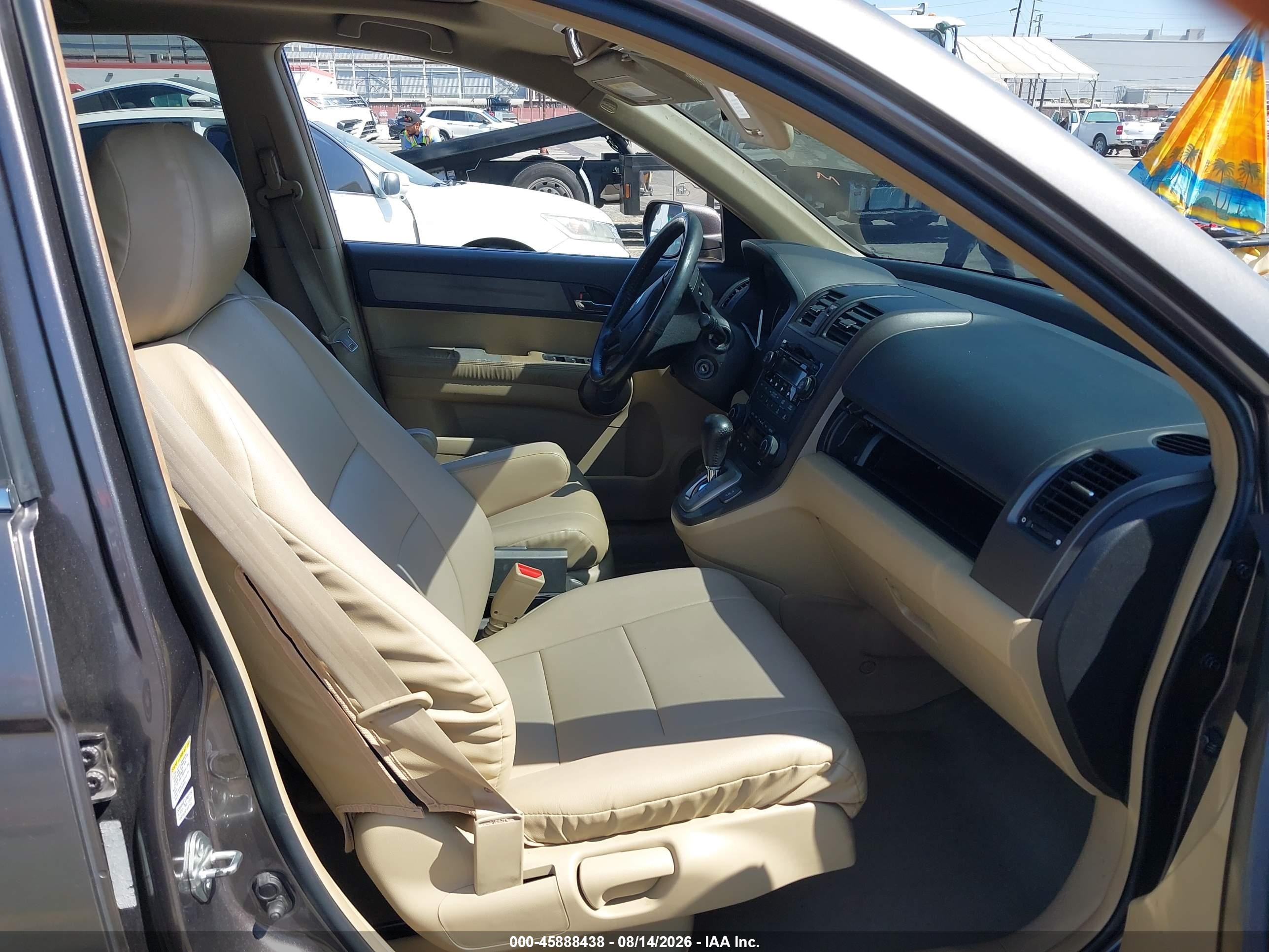 2009 Honda Cr-v Ex-l Champagne vin: 5J6RE48779L021287