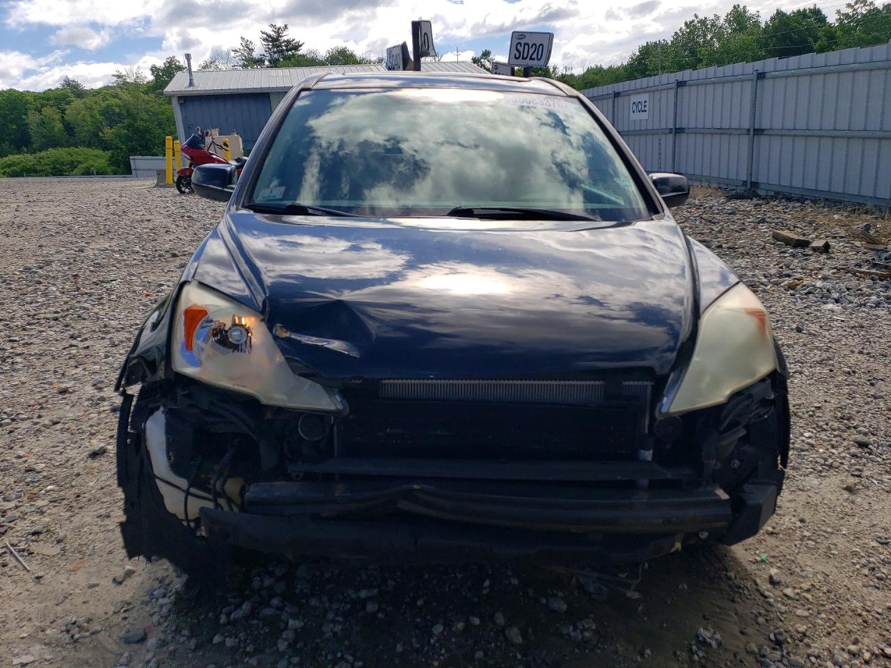 2009 Honda Cr-v Exl Black vin: 5J6RE48779L031754