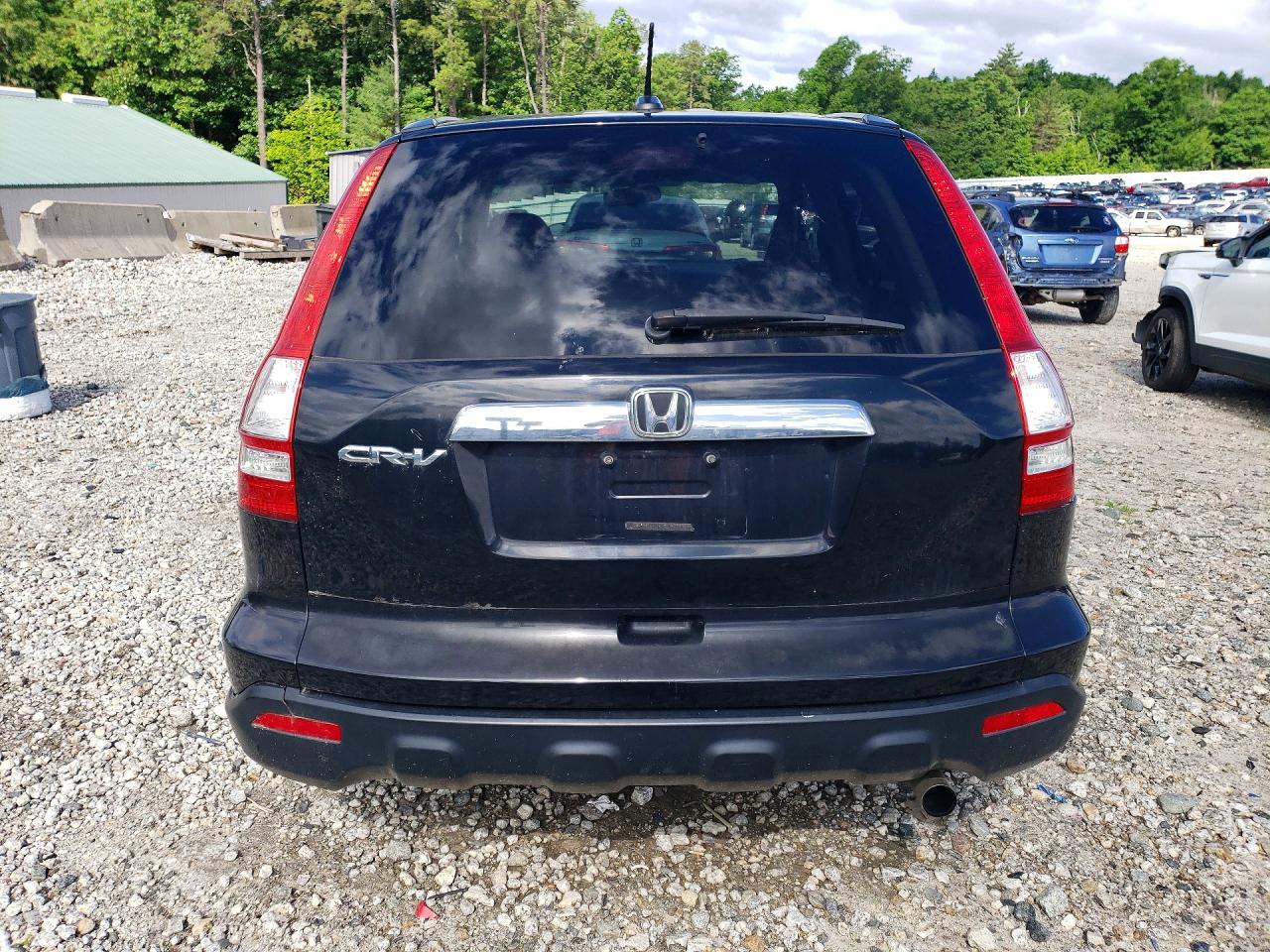 2009 Honda Cr-v Exl Black vin: 5J6RE48779L031754