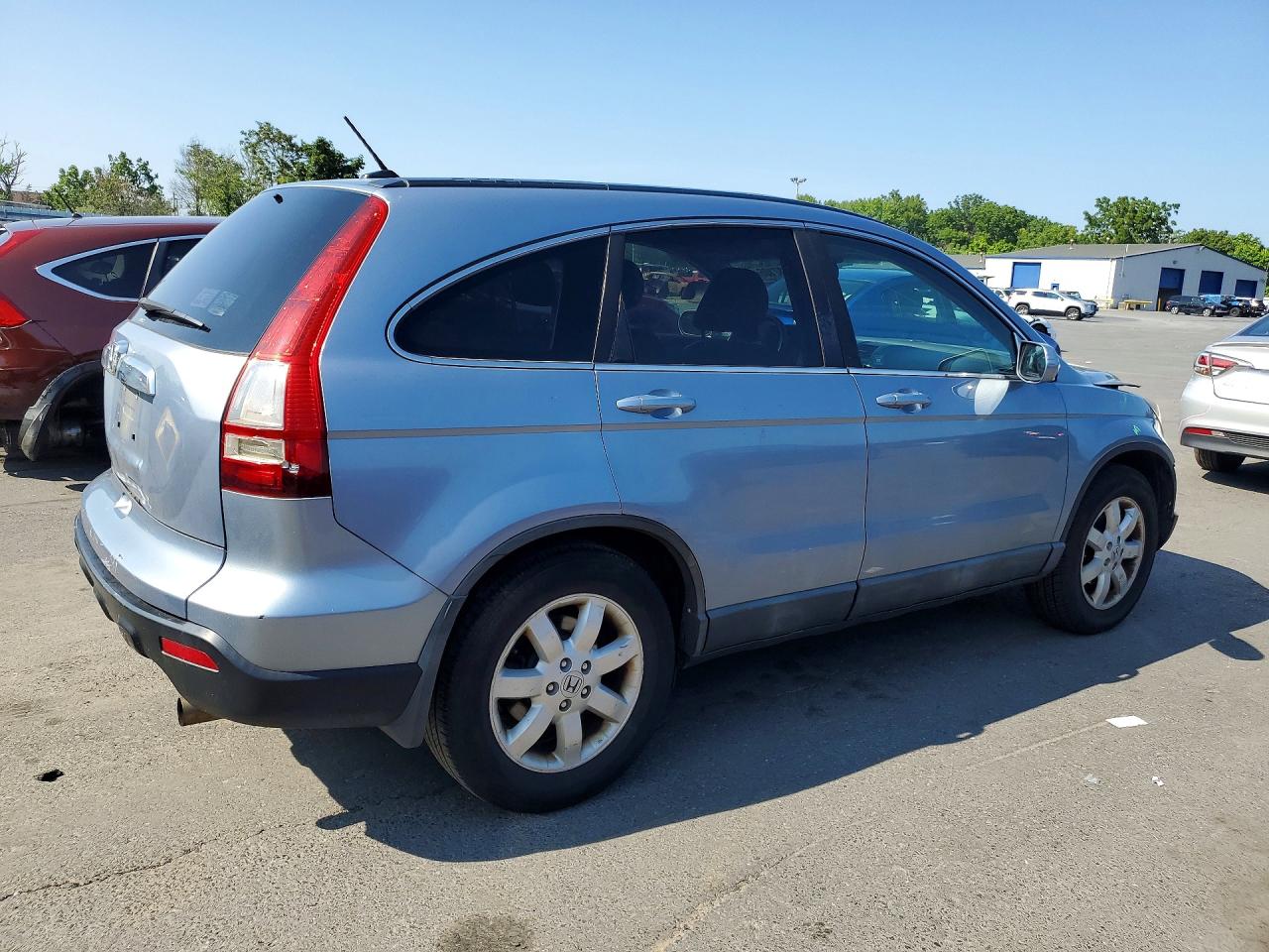 2009 Honda Cr-v Exl Blue vin: 5J6RE48779L050627