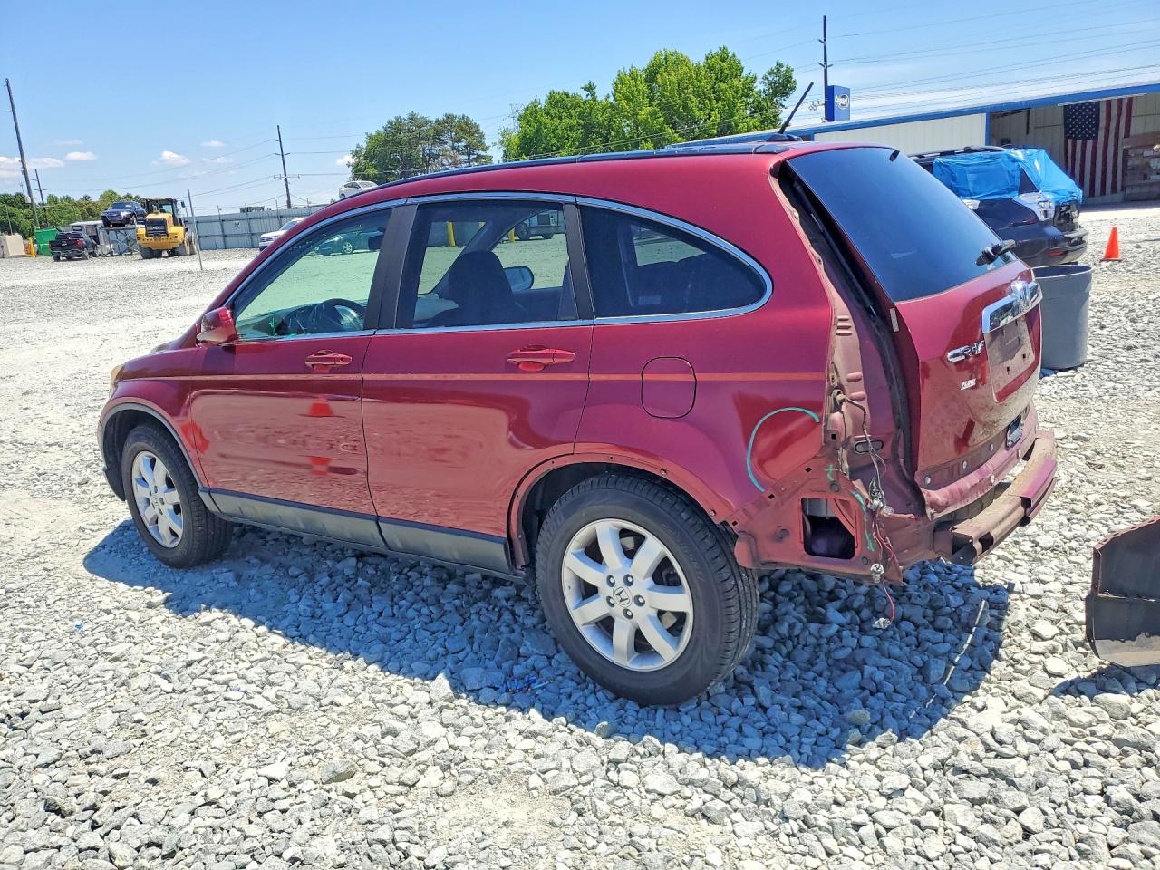 2007 Honda Cr-v Exl Бордовый vin: 5J6RE48787L014796