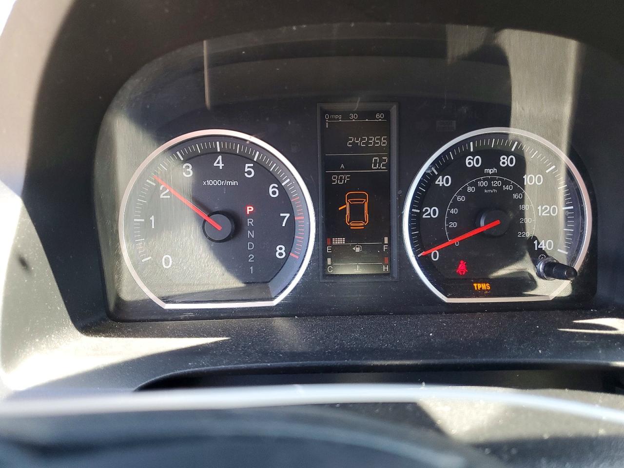 2007 Honda Cr-v Exl Бордовый vin: 5J6RE48787L014796