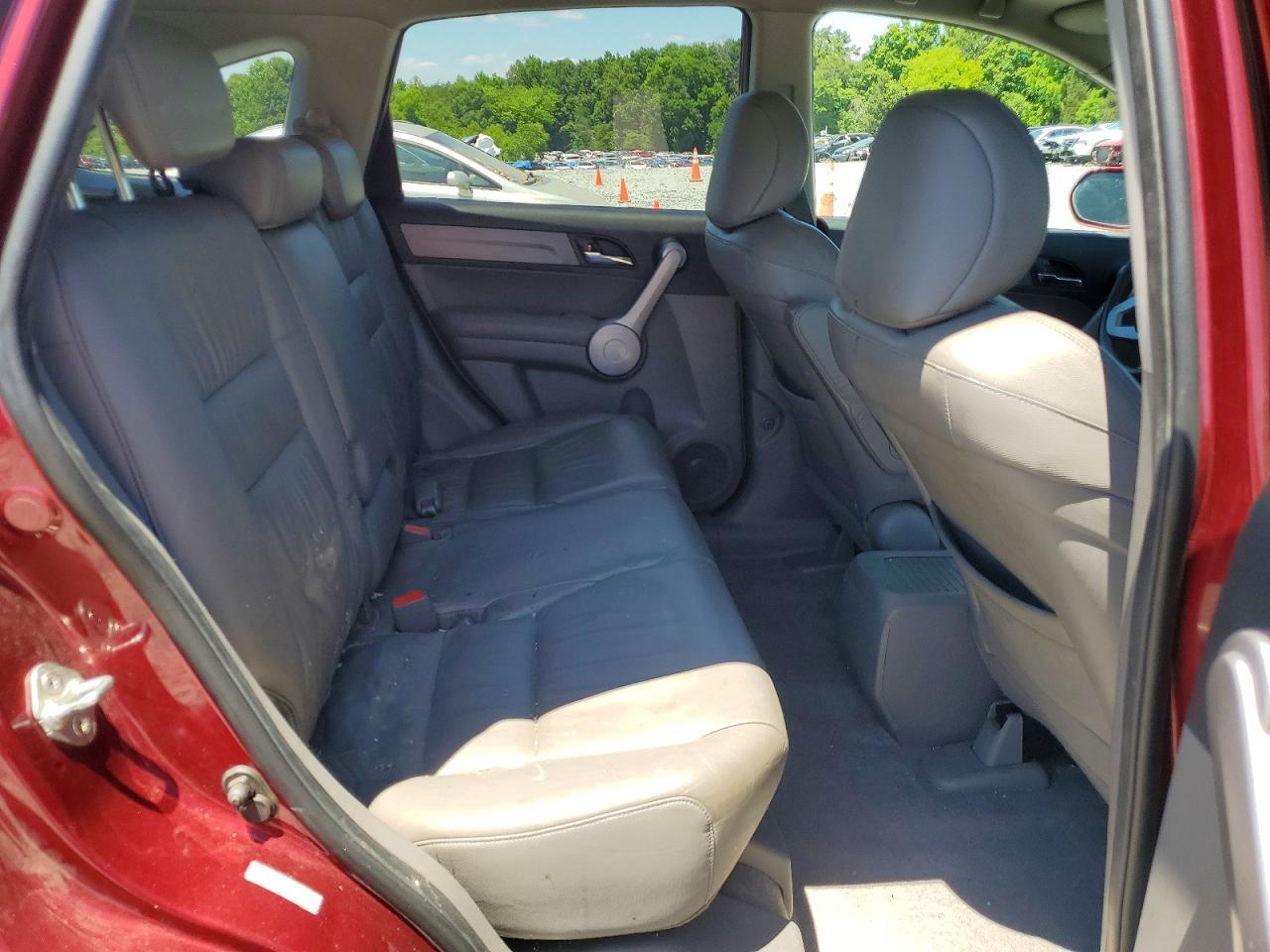 2007 Honda Cr-v Exl Бордовый vin: 5J6RE48787L014796