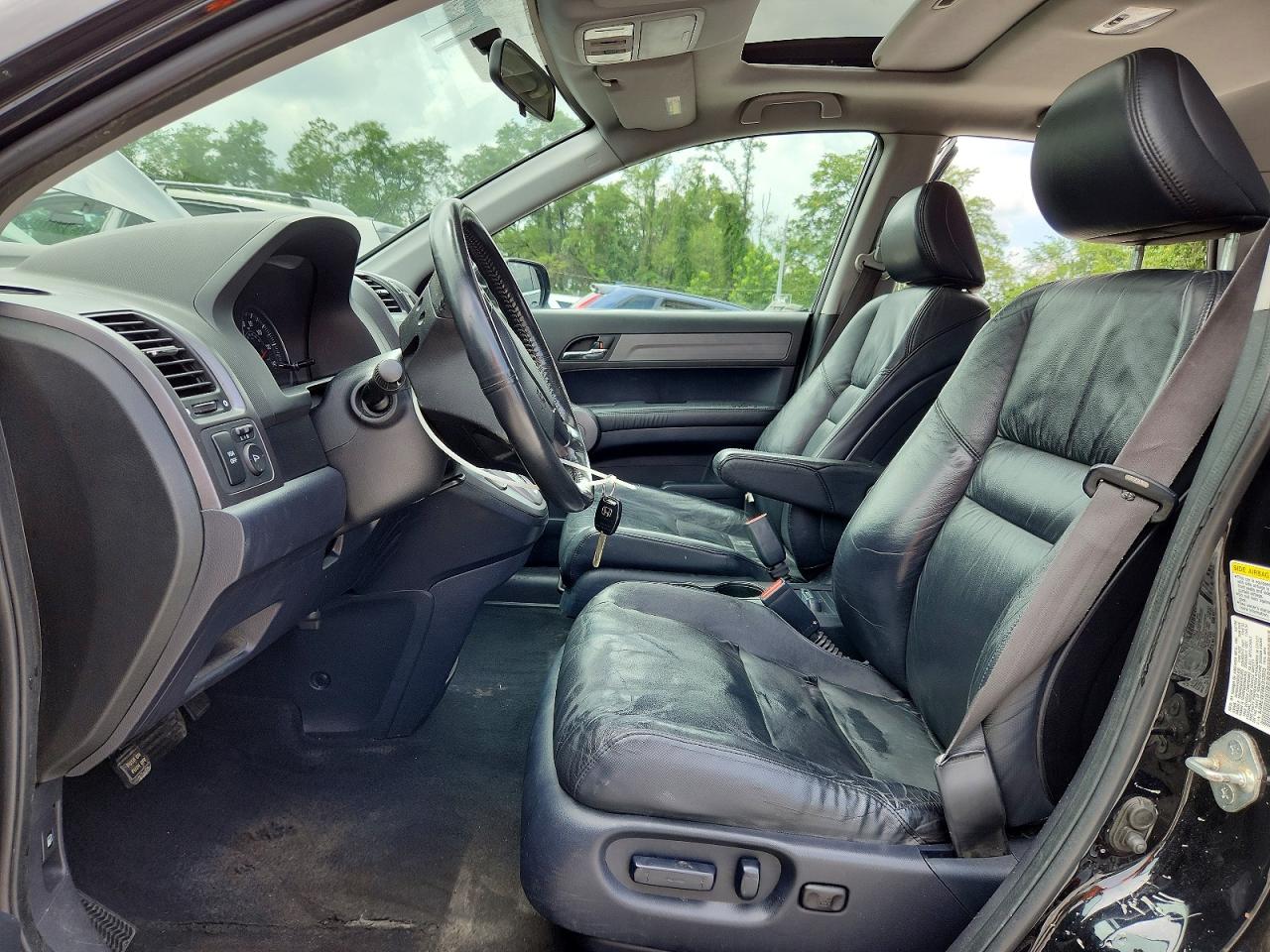 2008 Honda Cr-v Exl Black vin: 5J6RE48788L013973