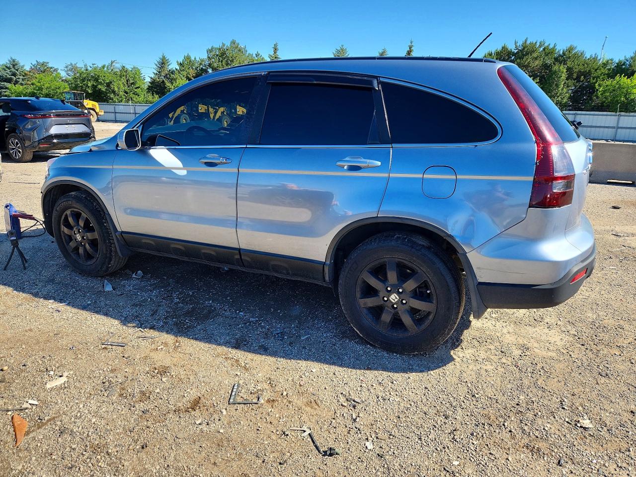 2008 Honda Cr-v Exl Silver vin: 5J6RE48788L019787
