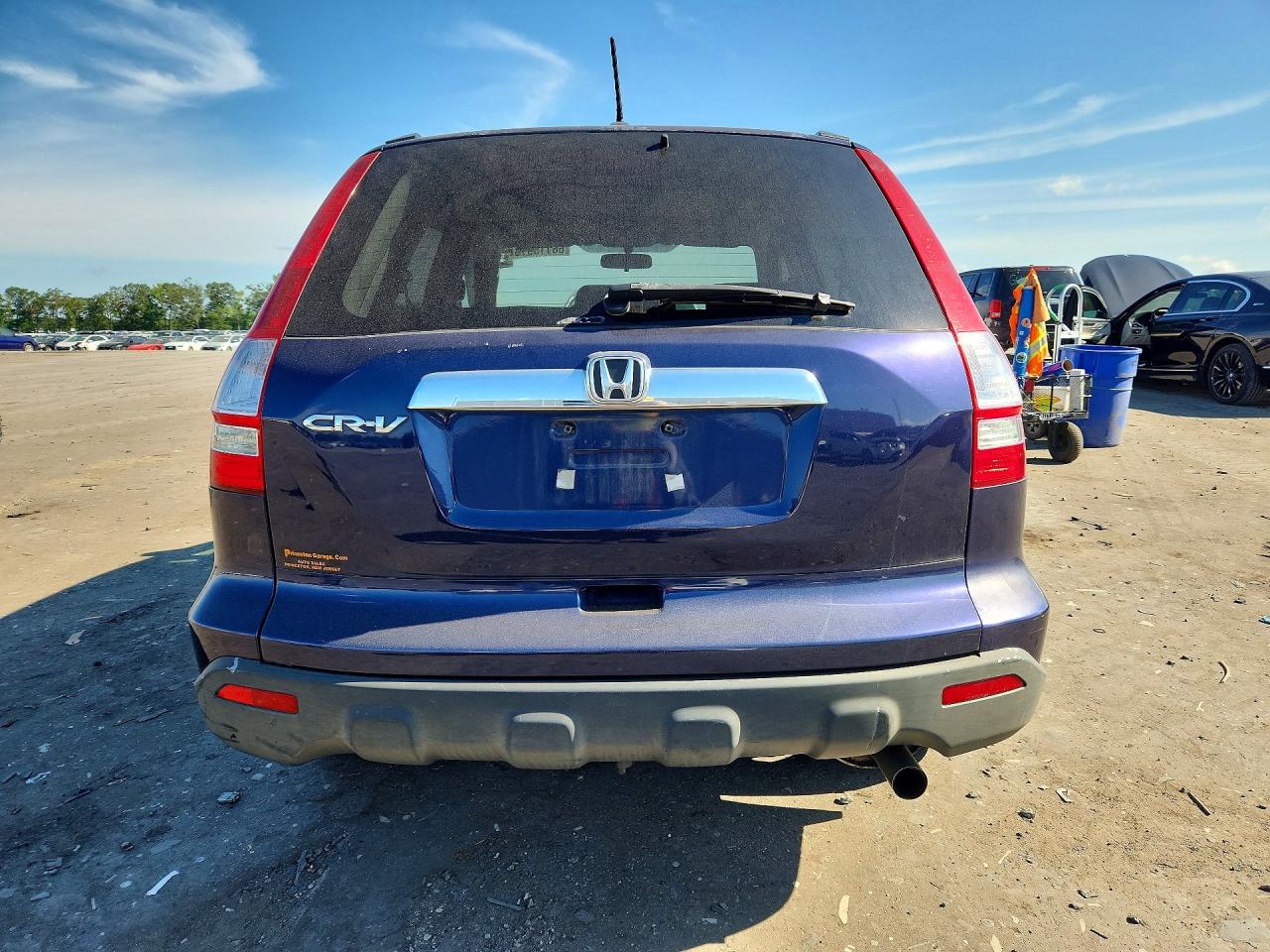 2008 Honda Cr-v Exl Синий vin: 5J6RE48788L019921