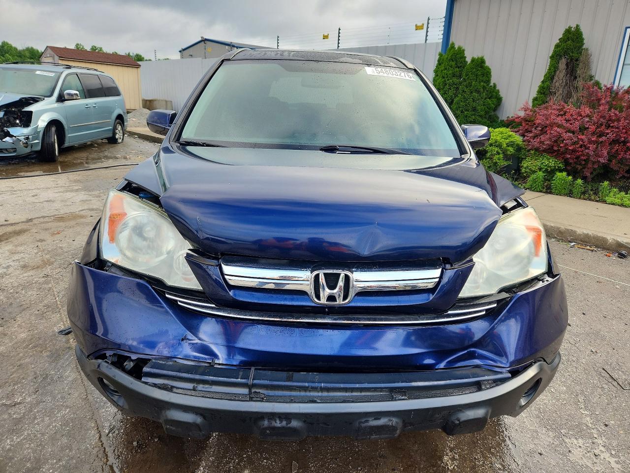 2008 Honda Cr-v Exl Blue vin: 5J6RE48788L034631