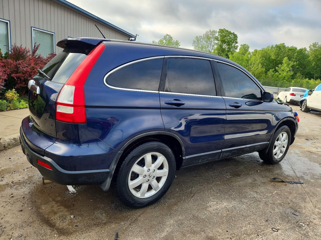 2008 Honda Cr-v Exl Blue vin: 5J6RE48788L034631