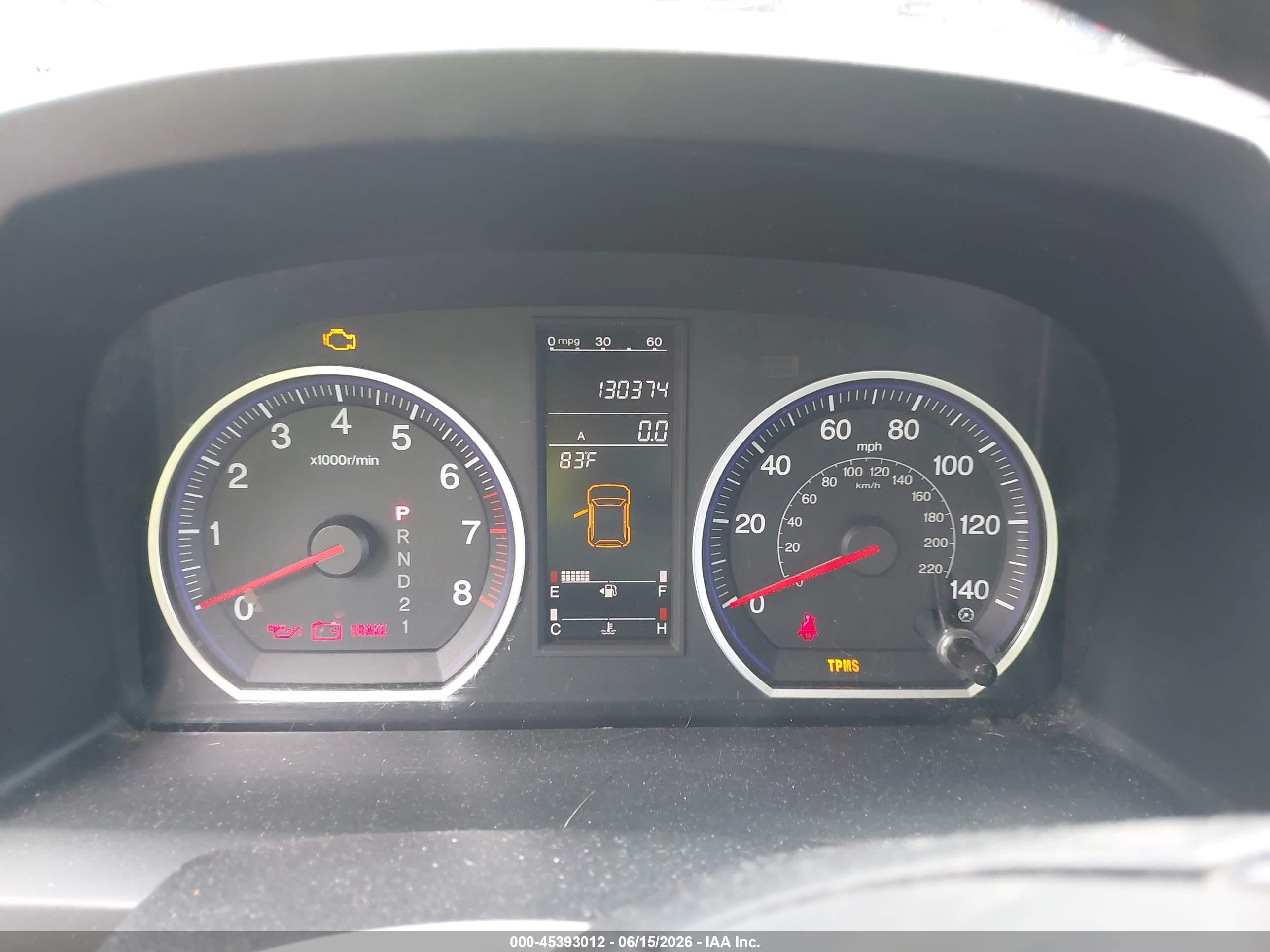 2008 Honda Cr-v Ex-l White vin: 5J6RE48788L037965