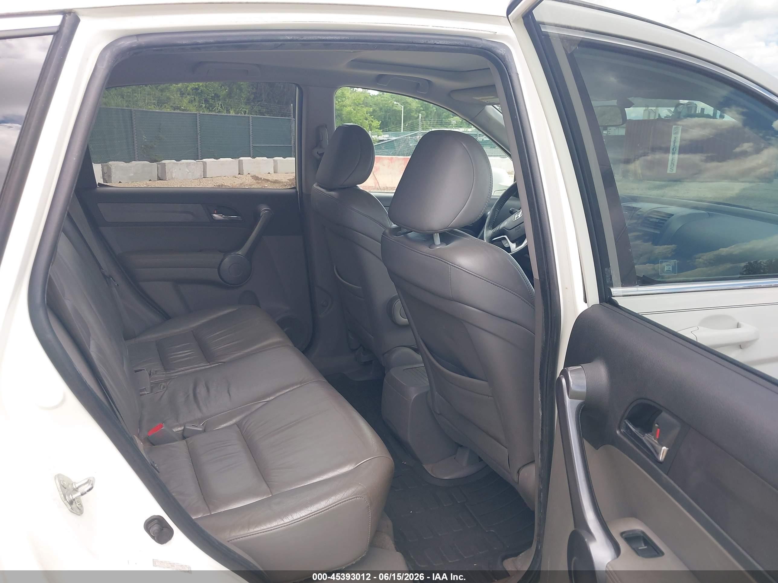 2008 Honda Cr-v Ex-l White vin: 5J6RE48788L037965