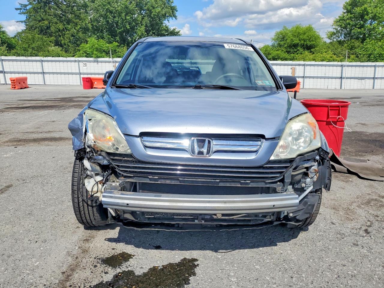 2008 Honda Cr-v Exl Silver vin: 5J6RE48788L043670