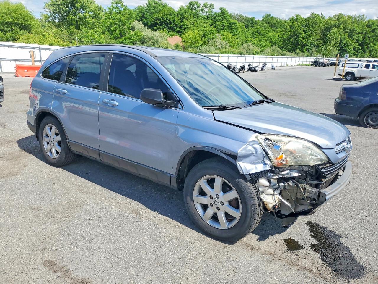 2008 Honda Cr-v Exl Silver vin: 5J6RE48788L043670