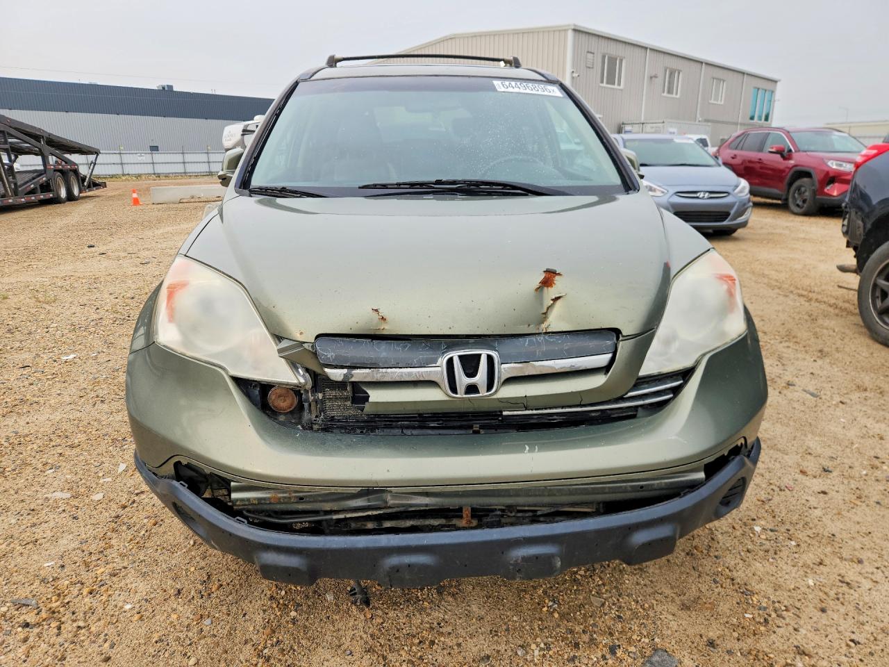 2008 Honda Cr-v Exl Green vin: 5J6RE48788L820137