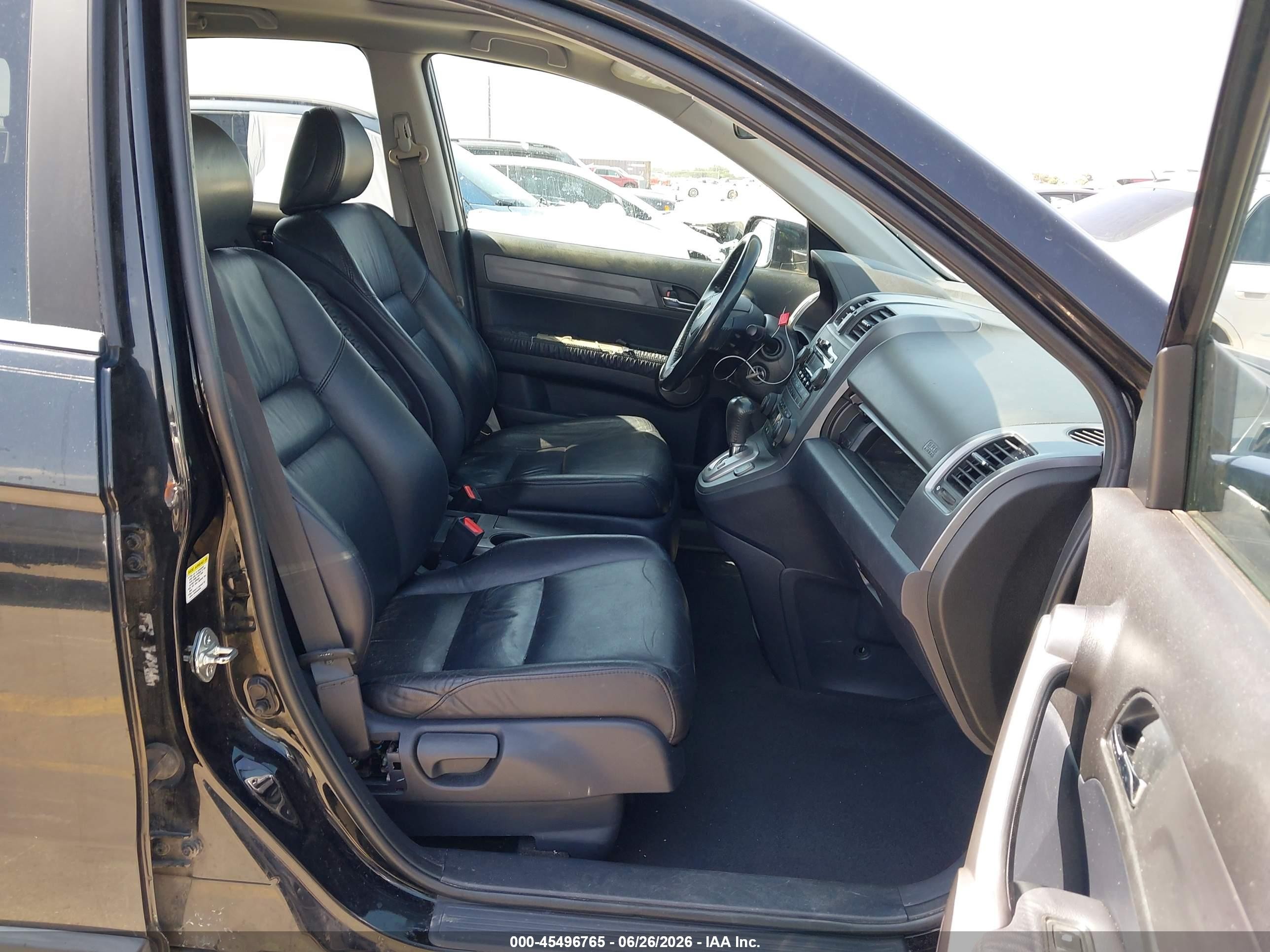 2009 Honda Cr-v Ex-l Черный vin: 5J6RE48789L008855
