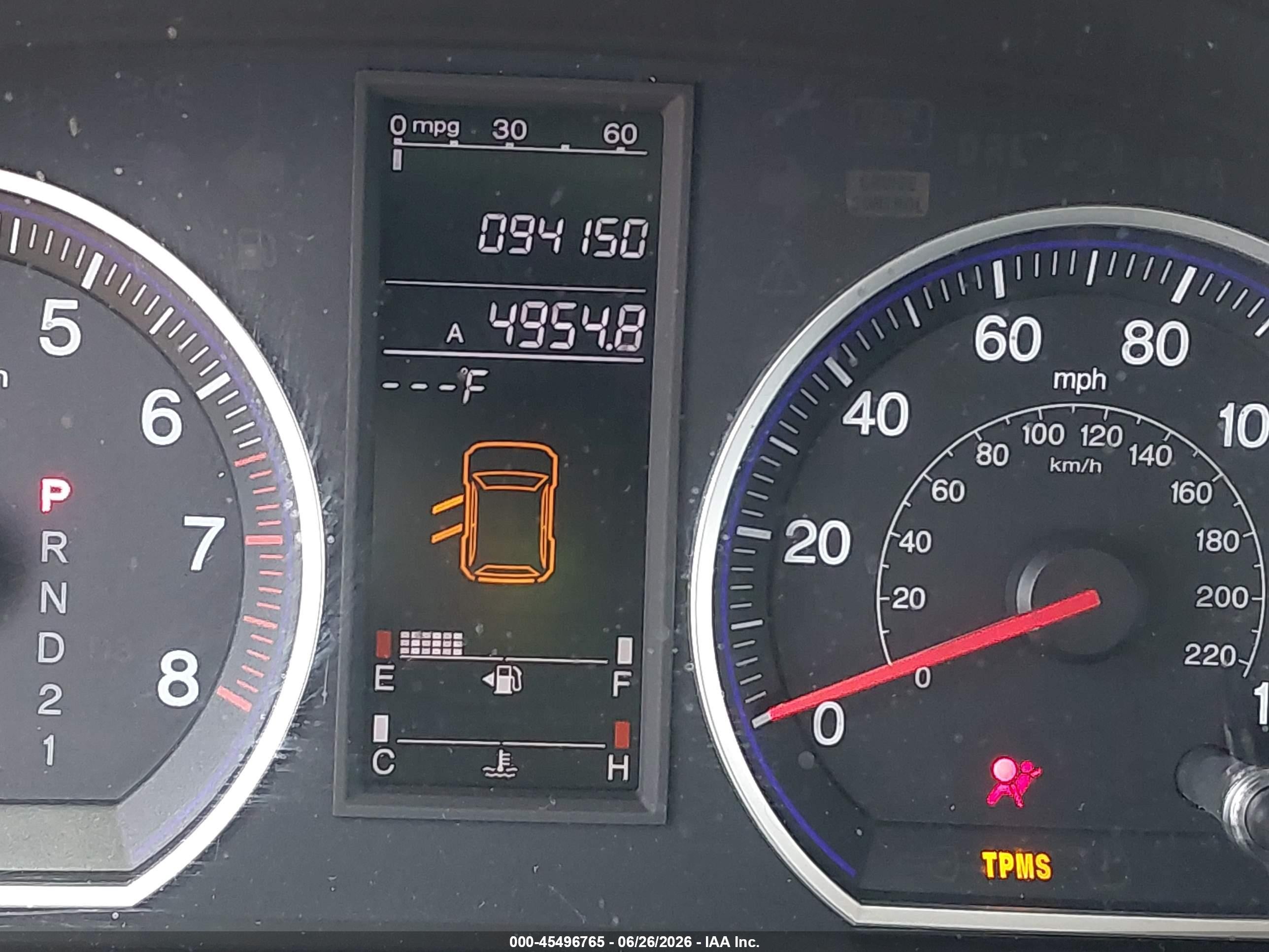 2009 Honda Cr-v Ex-l Черный vin: 5J6RE48789L008855