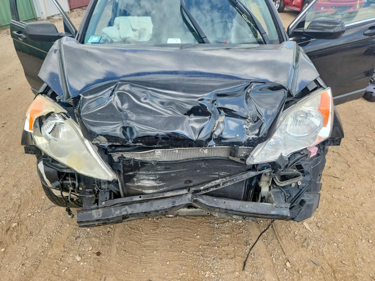 2009 Honda Cr-v Exl Черный vin: 5J6RE48789L010461