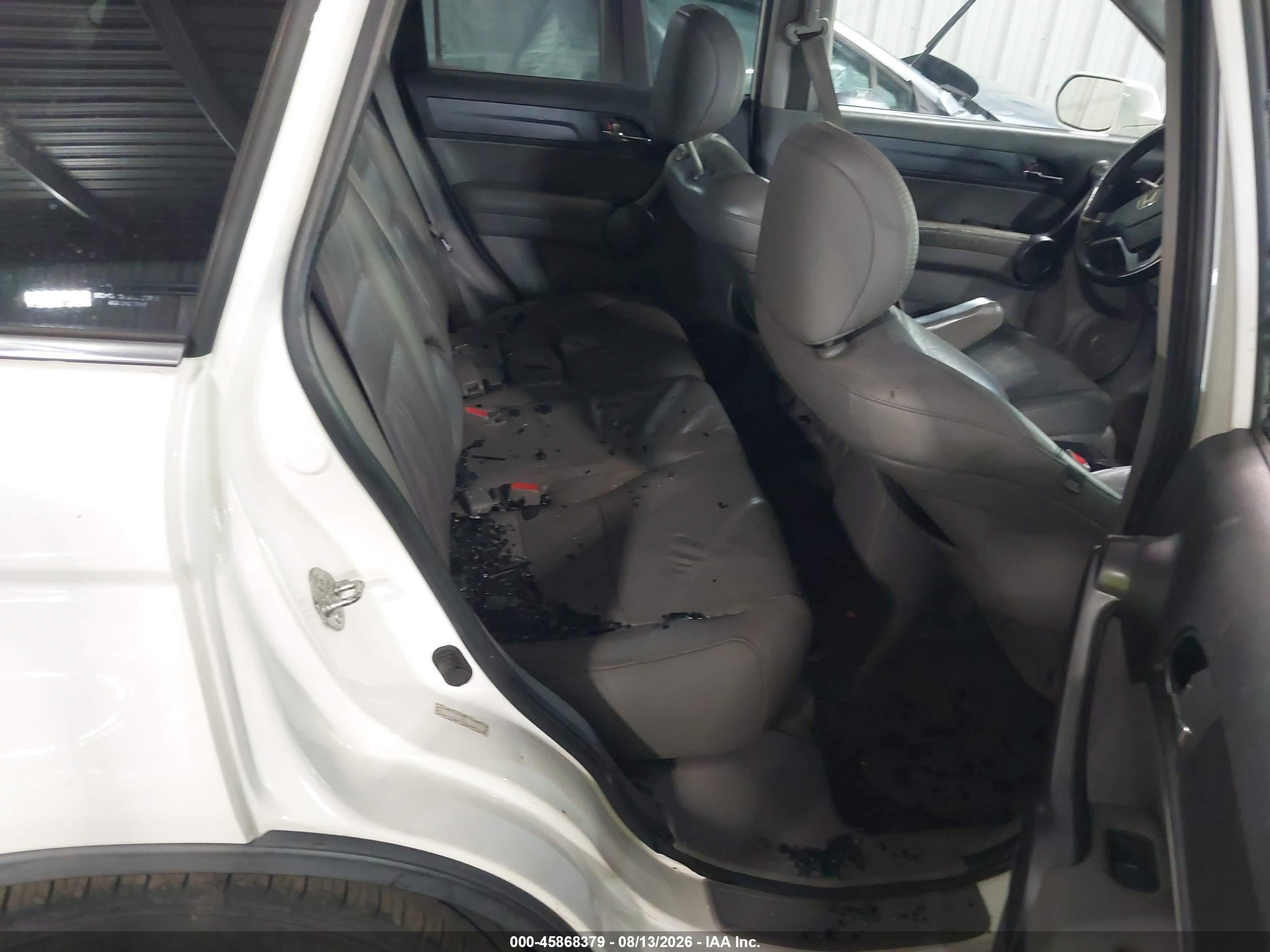 2009 Honda Cr-v Ex-l White vin: 5J6RE48789L014087