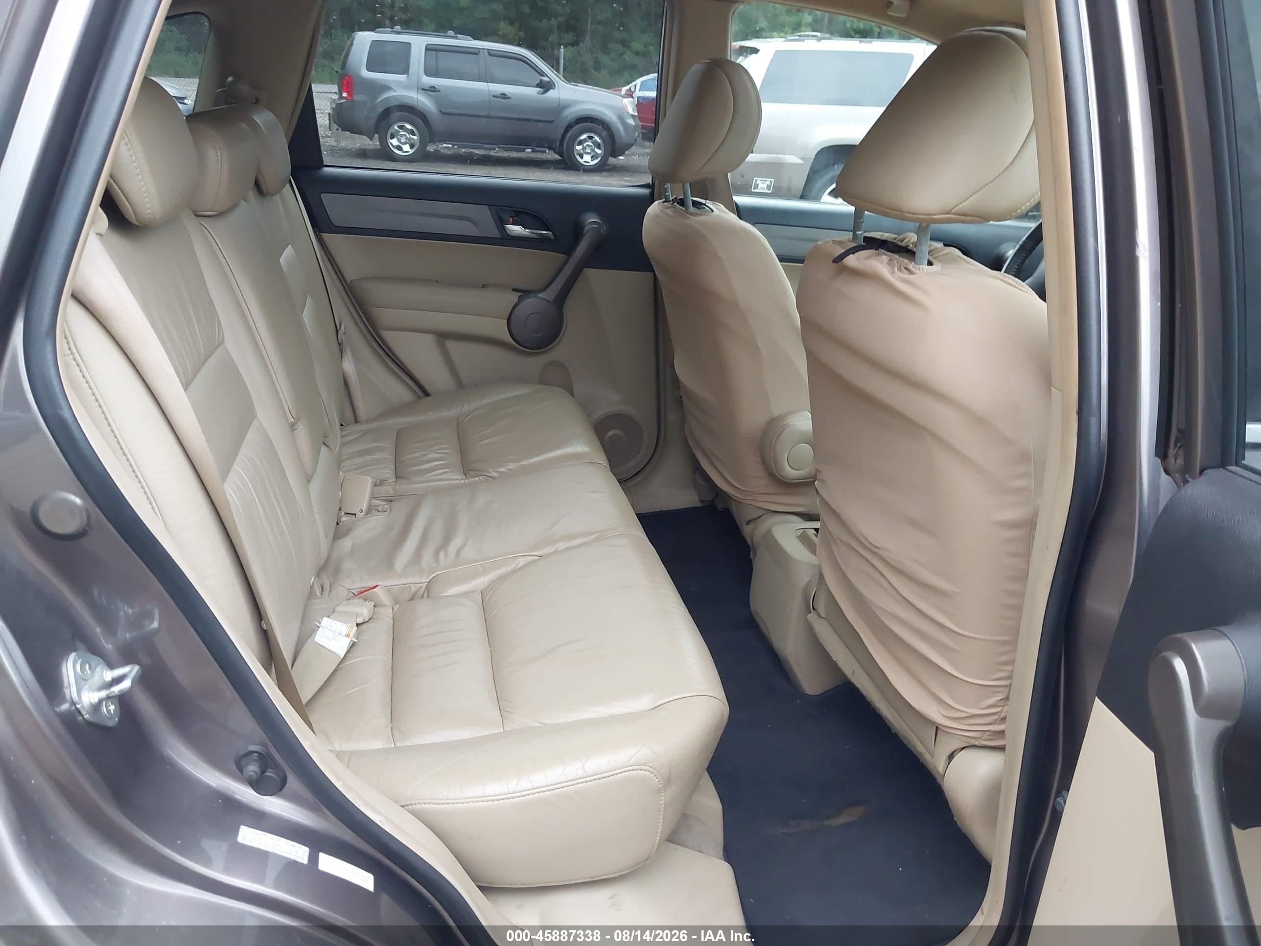 2009 Honda Cr-v Ex-l Brown vin: 5J6RE48789L015658