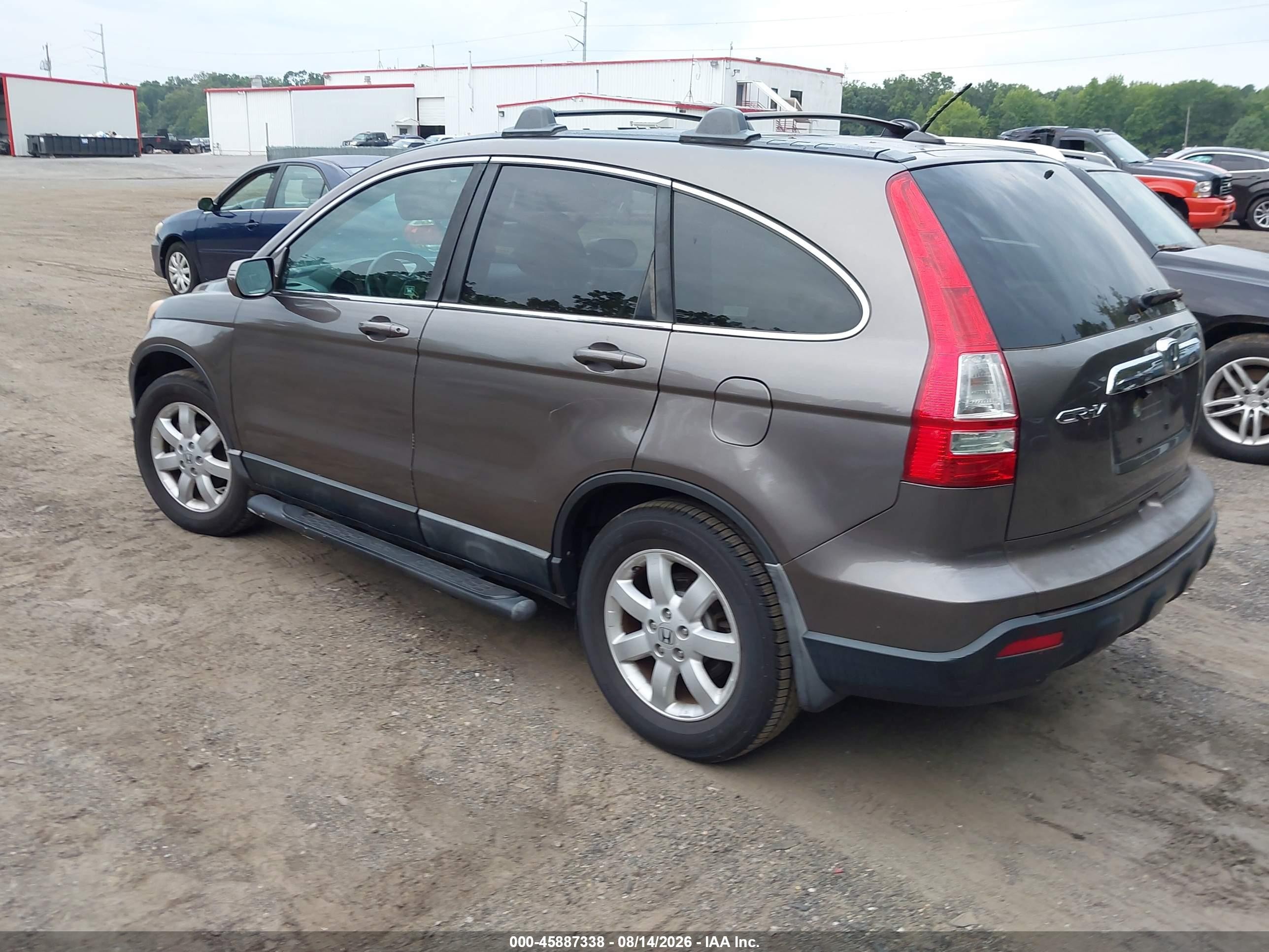 2009 Honda Cr-v Ex-l Brown vin: 5J6RE48789L015658