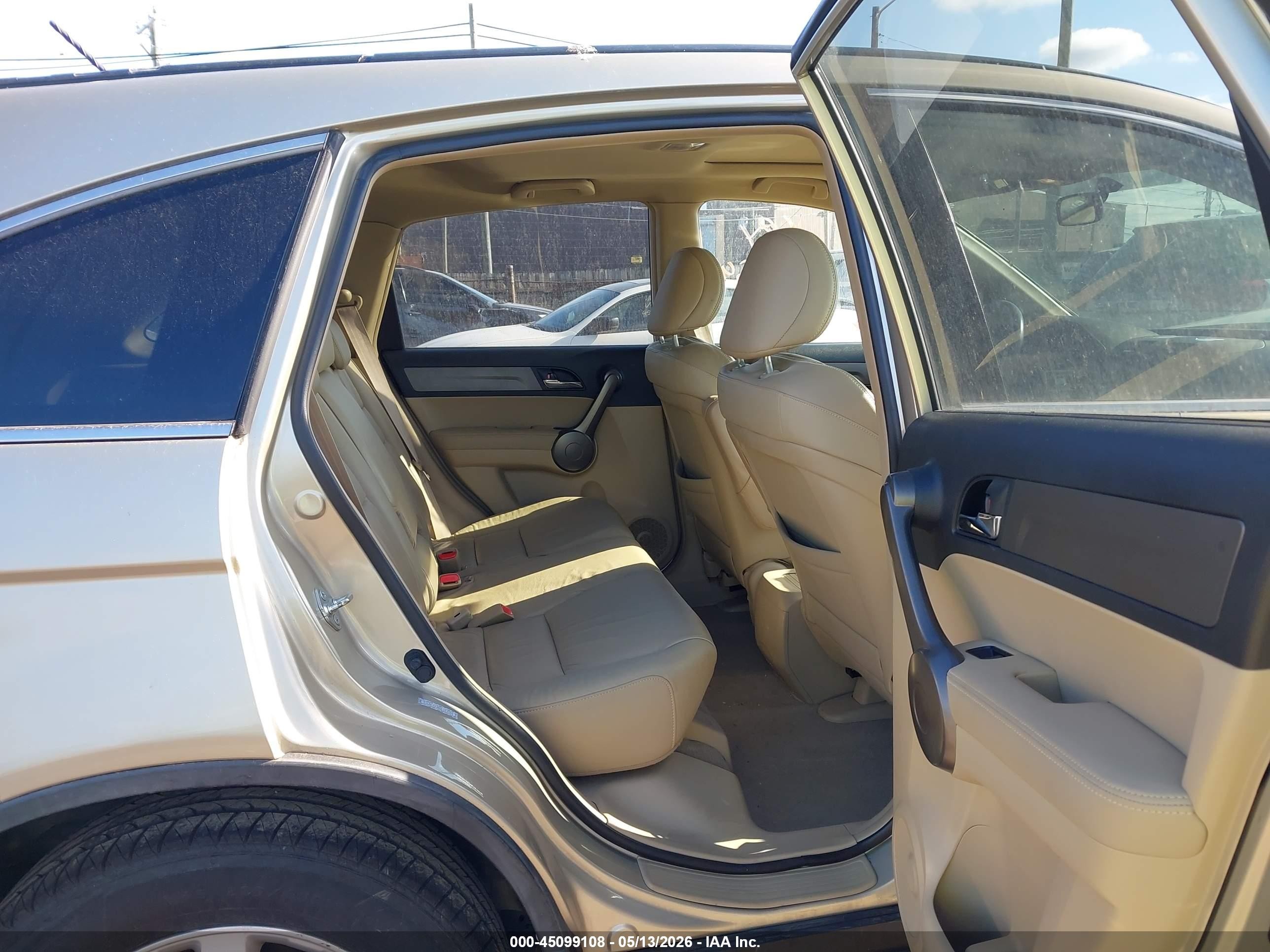 2009 Honda Cr-v Ex-l Gold vin: 5J6RE48789L017359