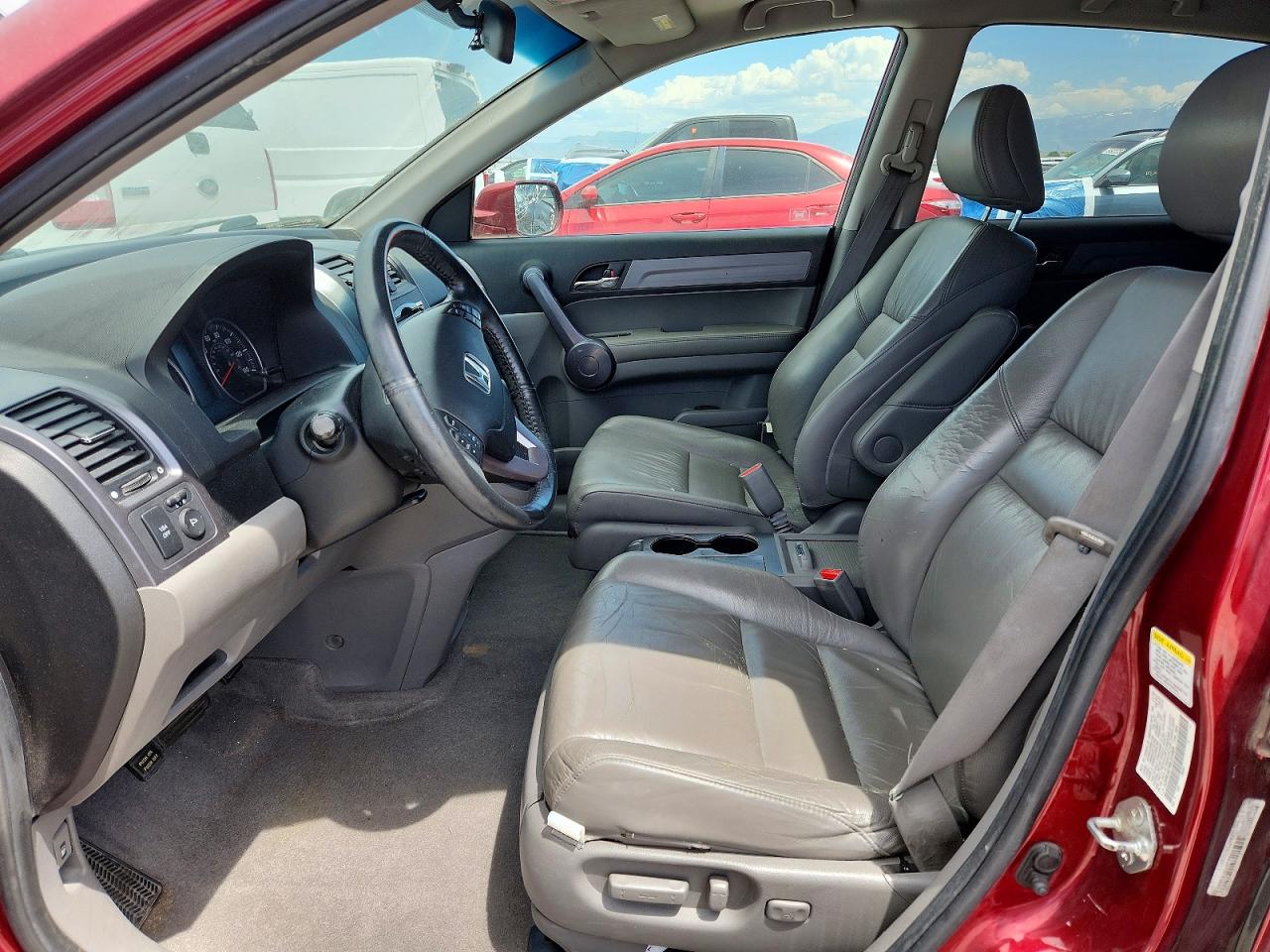 2009 Honda Cr-v Exl Burgundy vin: 5J6RE48789L024909